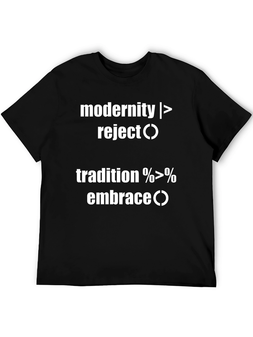 Modernity vs. Tradition Graphic Tee