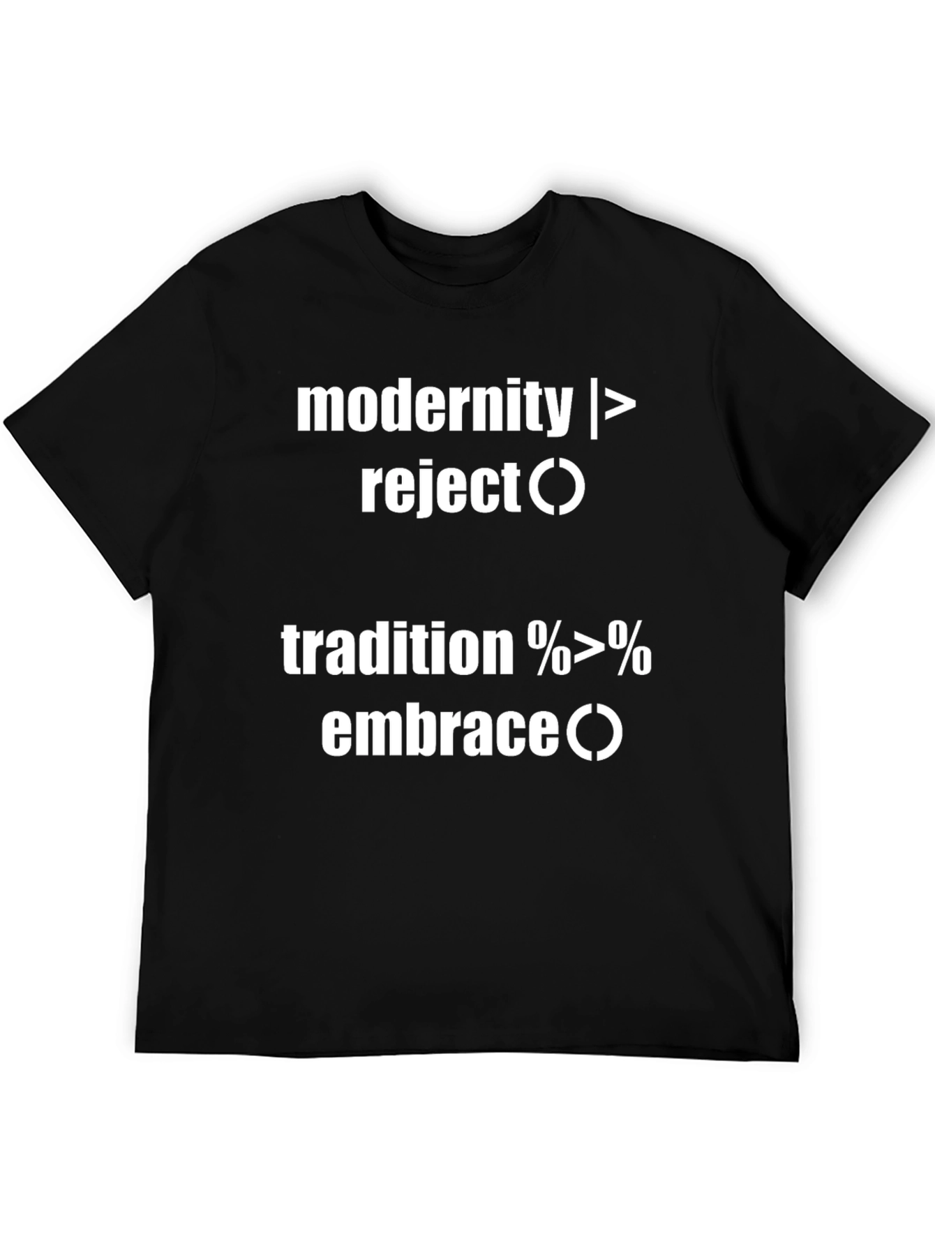 Modernity vs. Tradition Graphic Tee