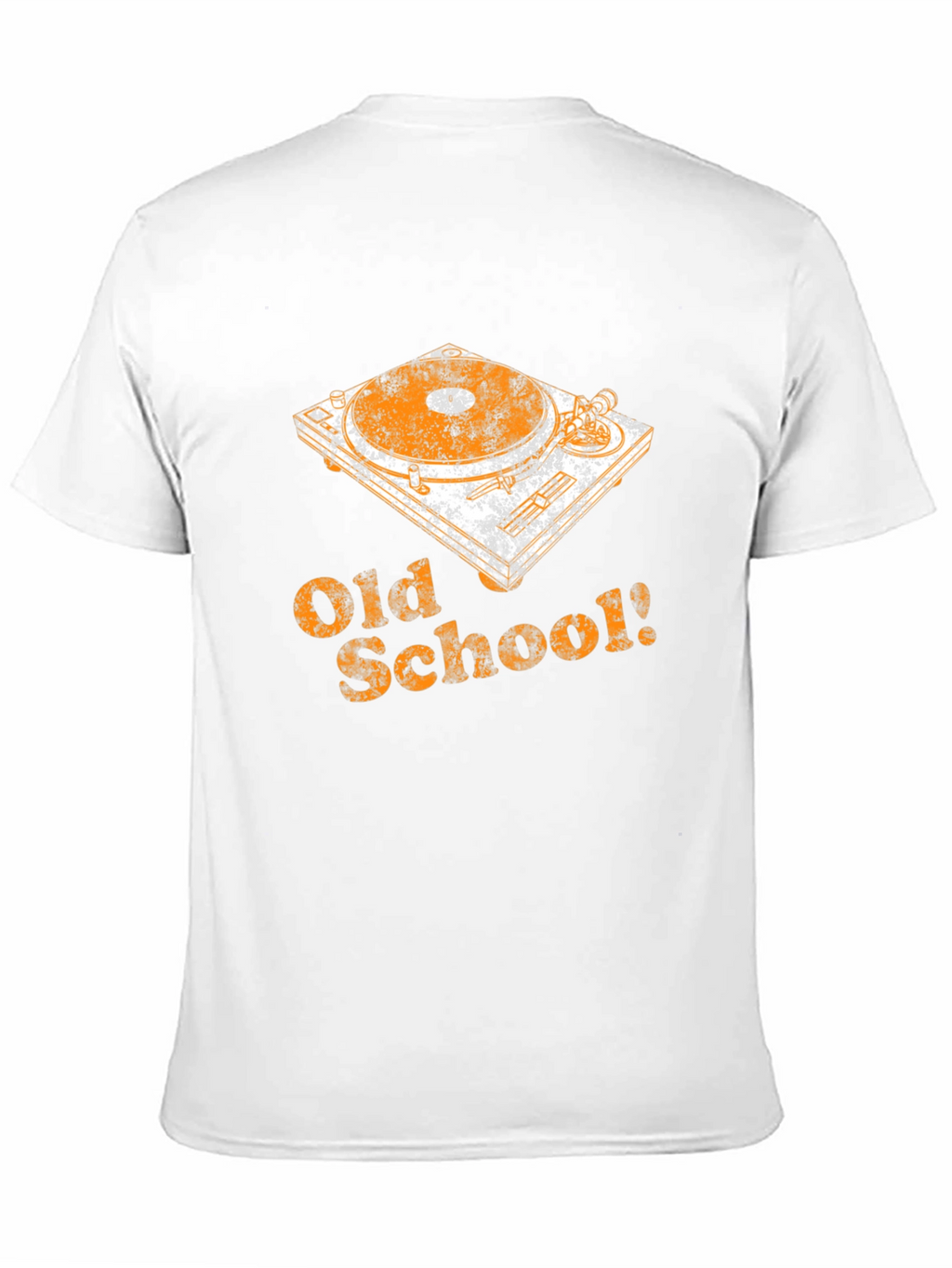 Old School DJ Turntable Graphic Tee