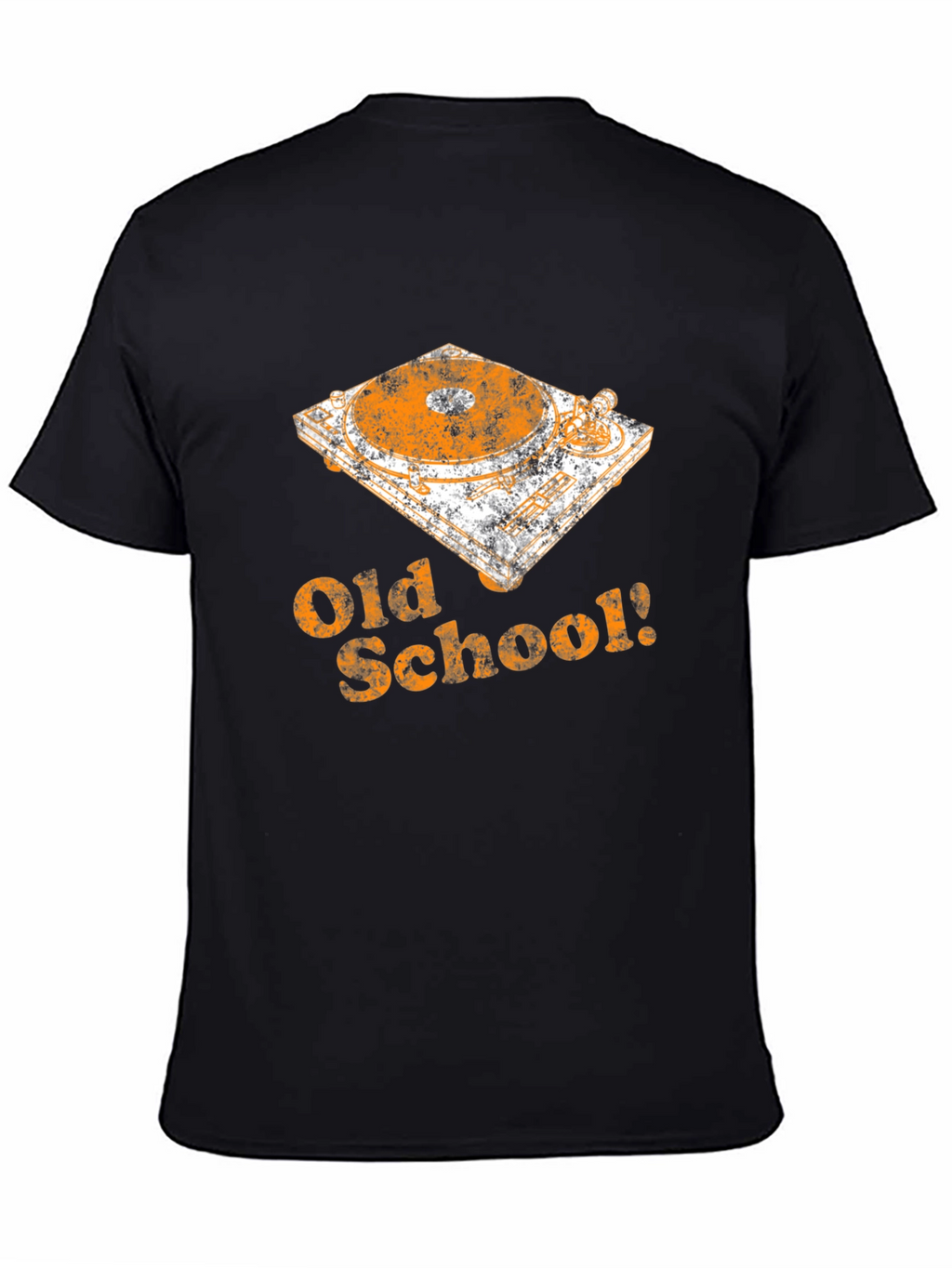 Old School DJ Turntable Graphic Tee