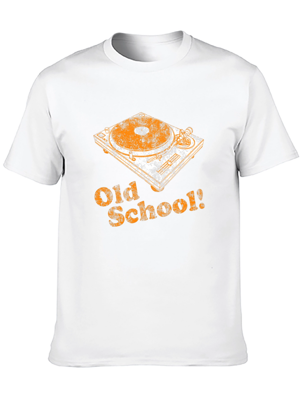 Old School DJ Turntable Graphic Tee