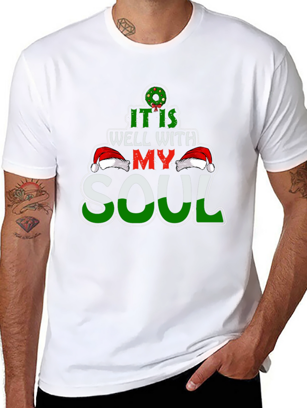 It Is Well With My Soul Christmas T-Shirt