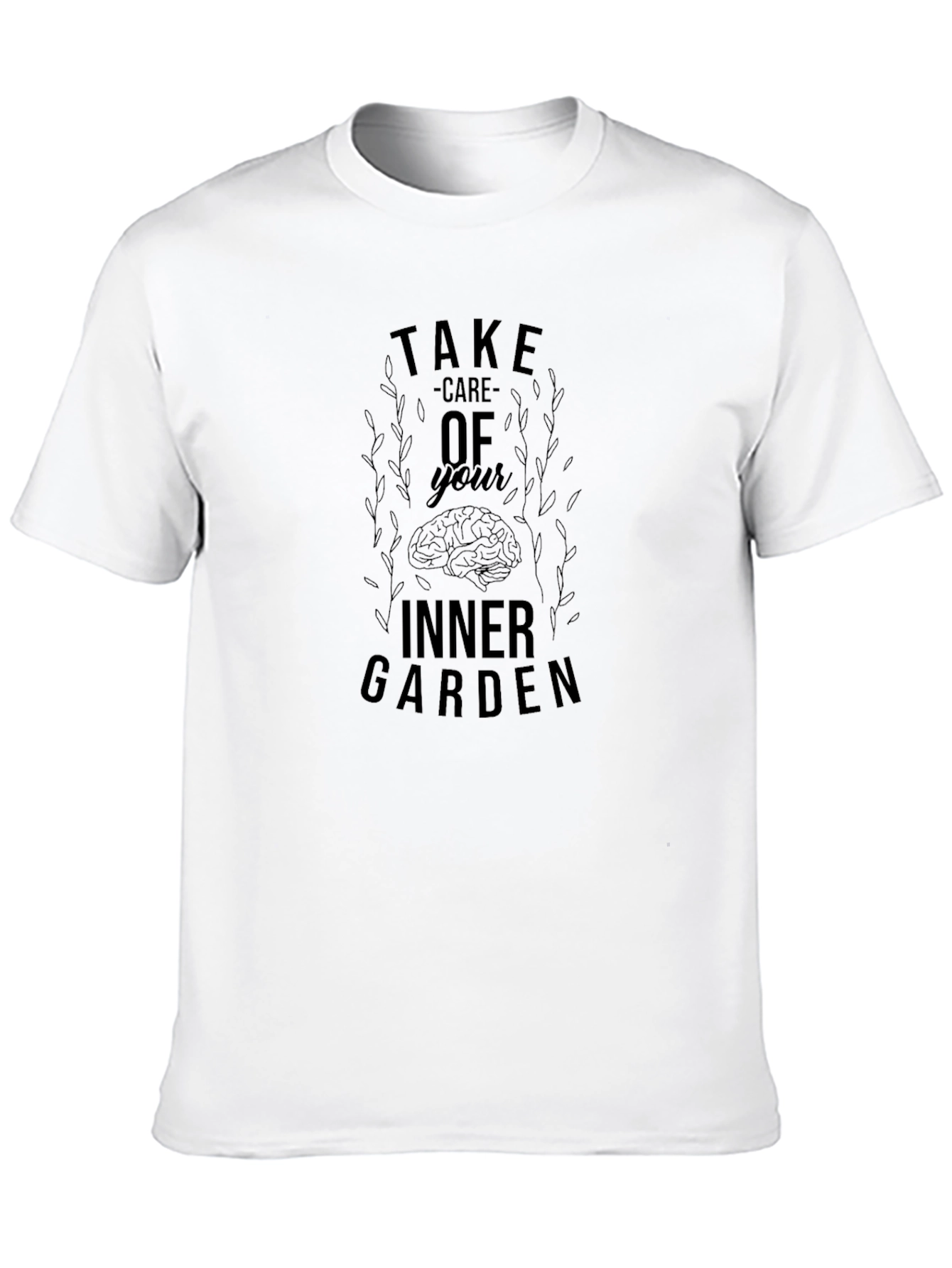 Inner Garden Graphic T-Shirt - Black