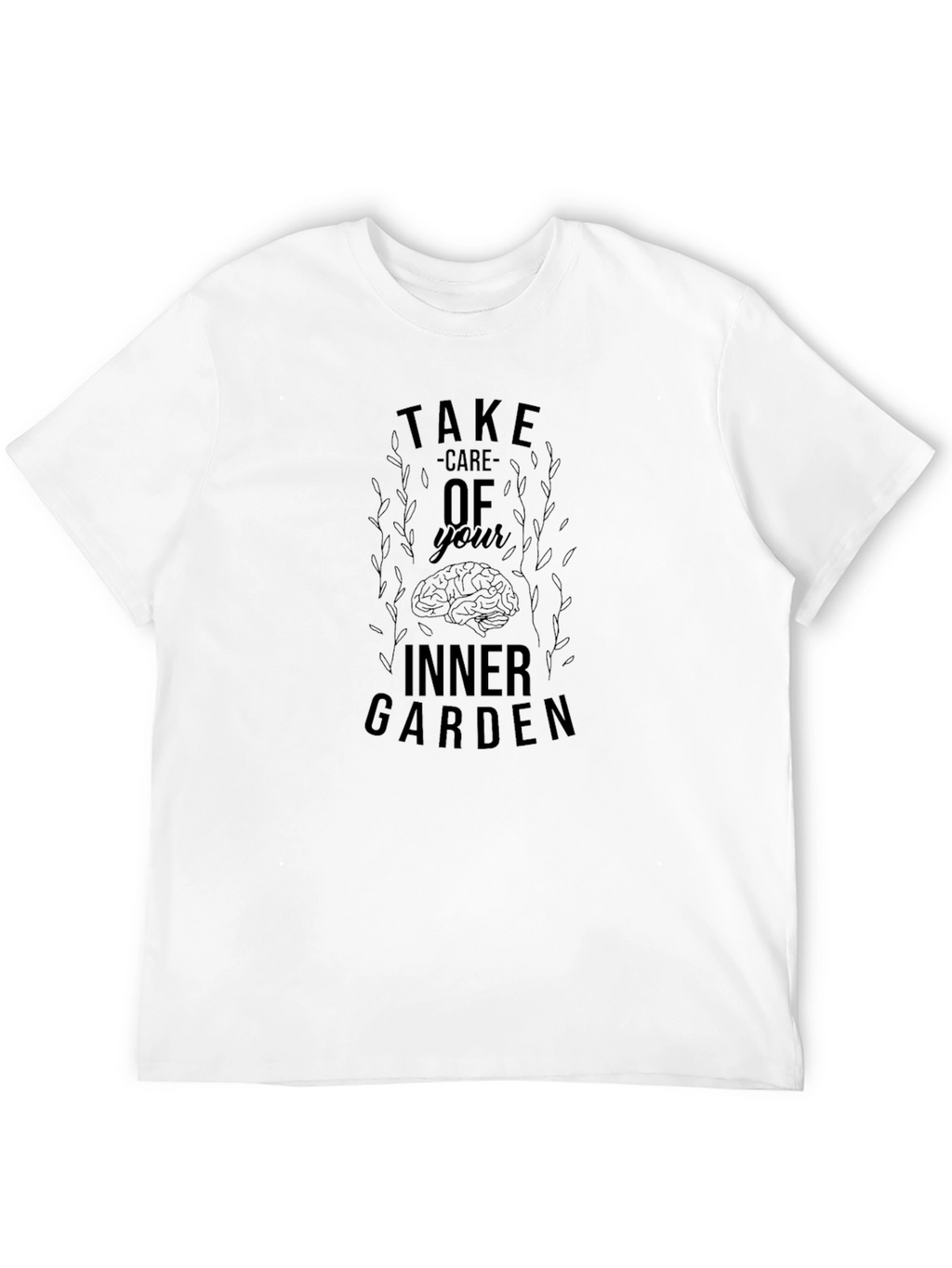Inner Garden Graphic T-Shirt - Black