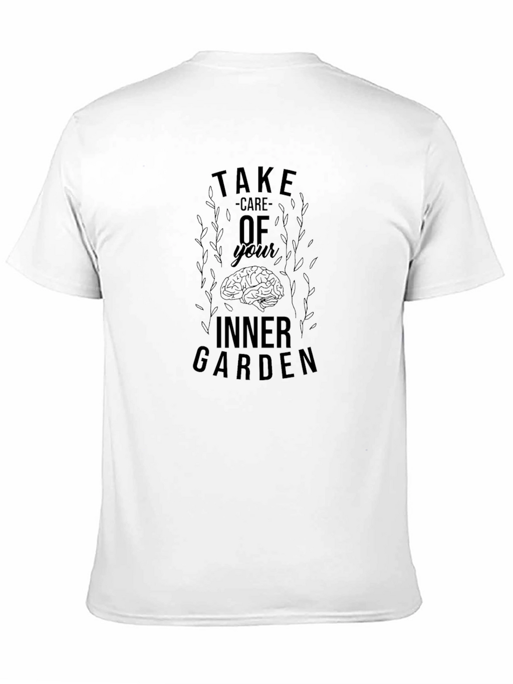 Inner Garden Graphic T-Shirt - Black