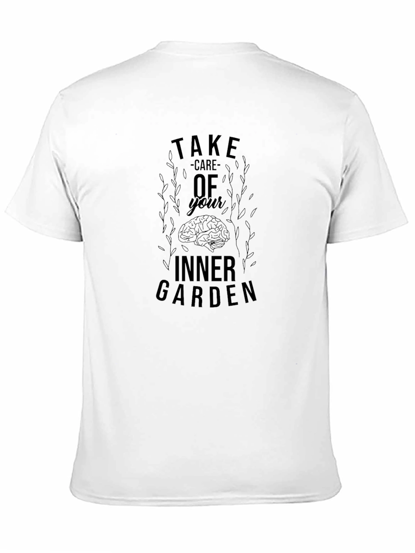 Inner Garden Graphic T-Shirt - Black