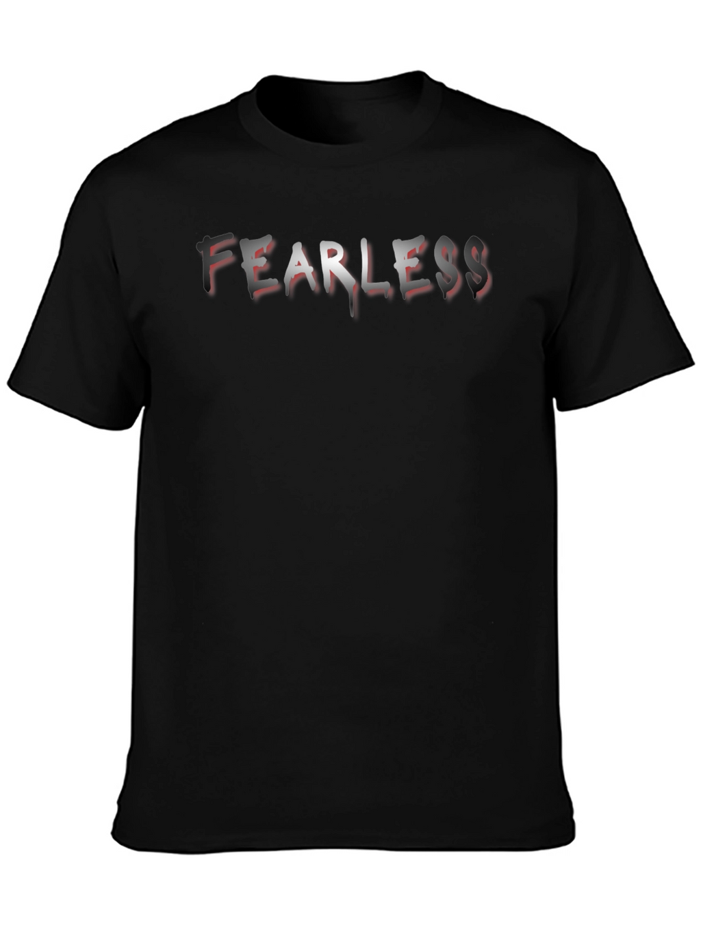 Fearless Graphic T-Shirt - Mens Black Tee