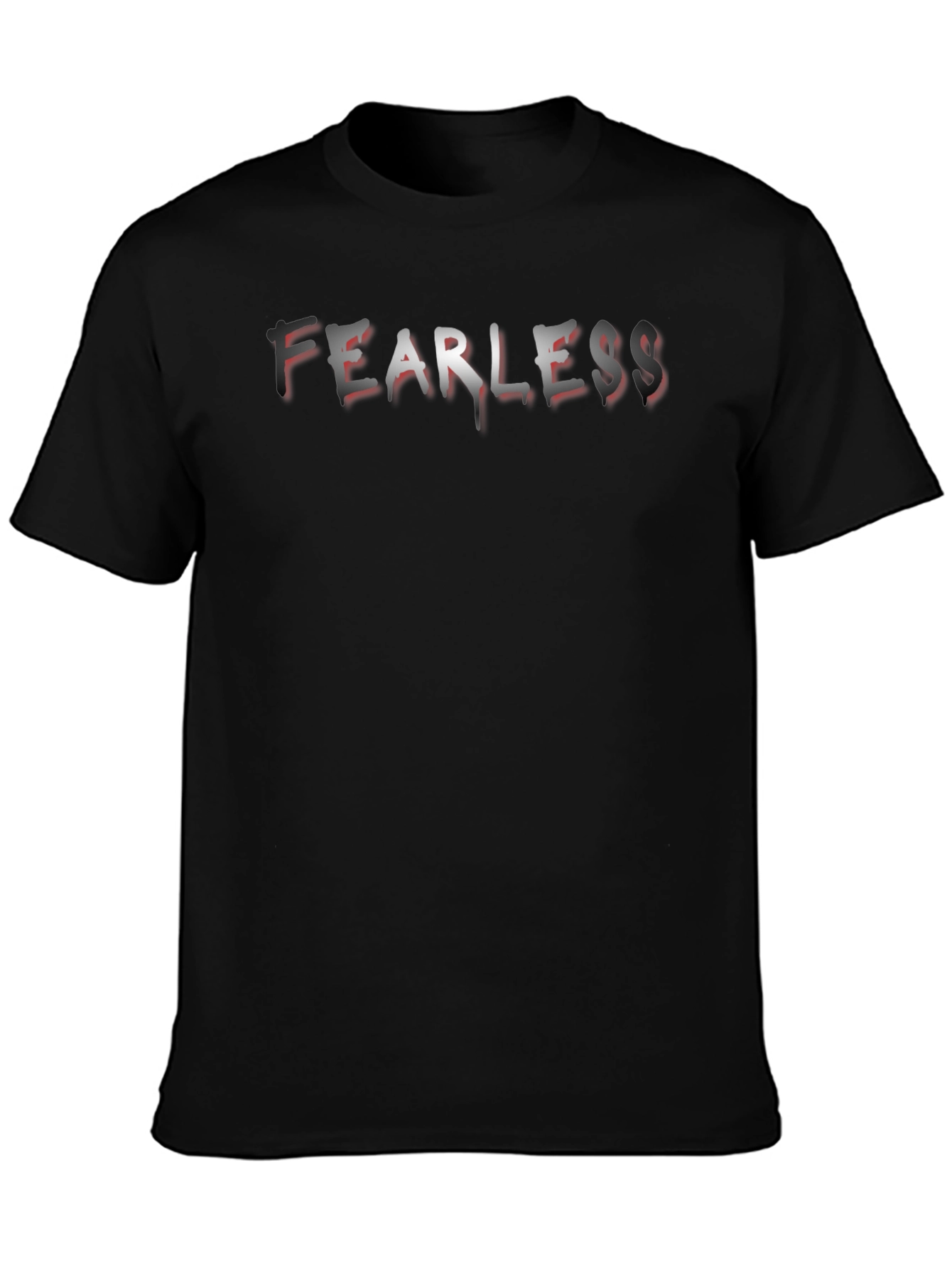 Fearless Graphic T-Shirt - Mens Black Tee