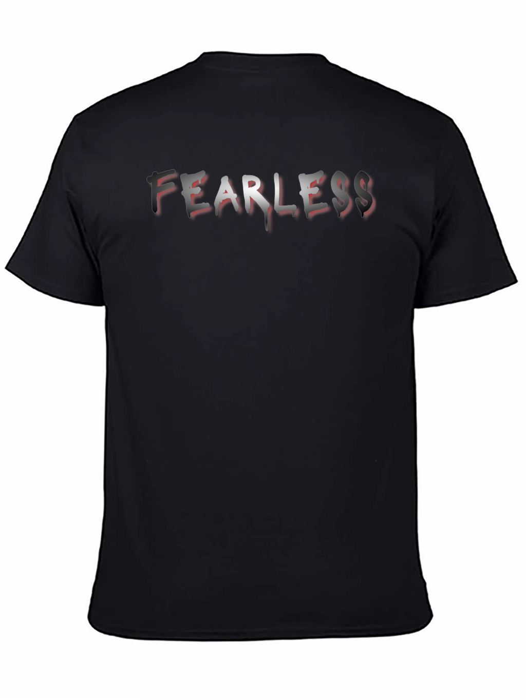 Fearless Graphic T-Shirt - Mens Black Tee