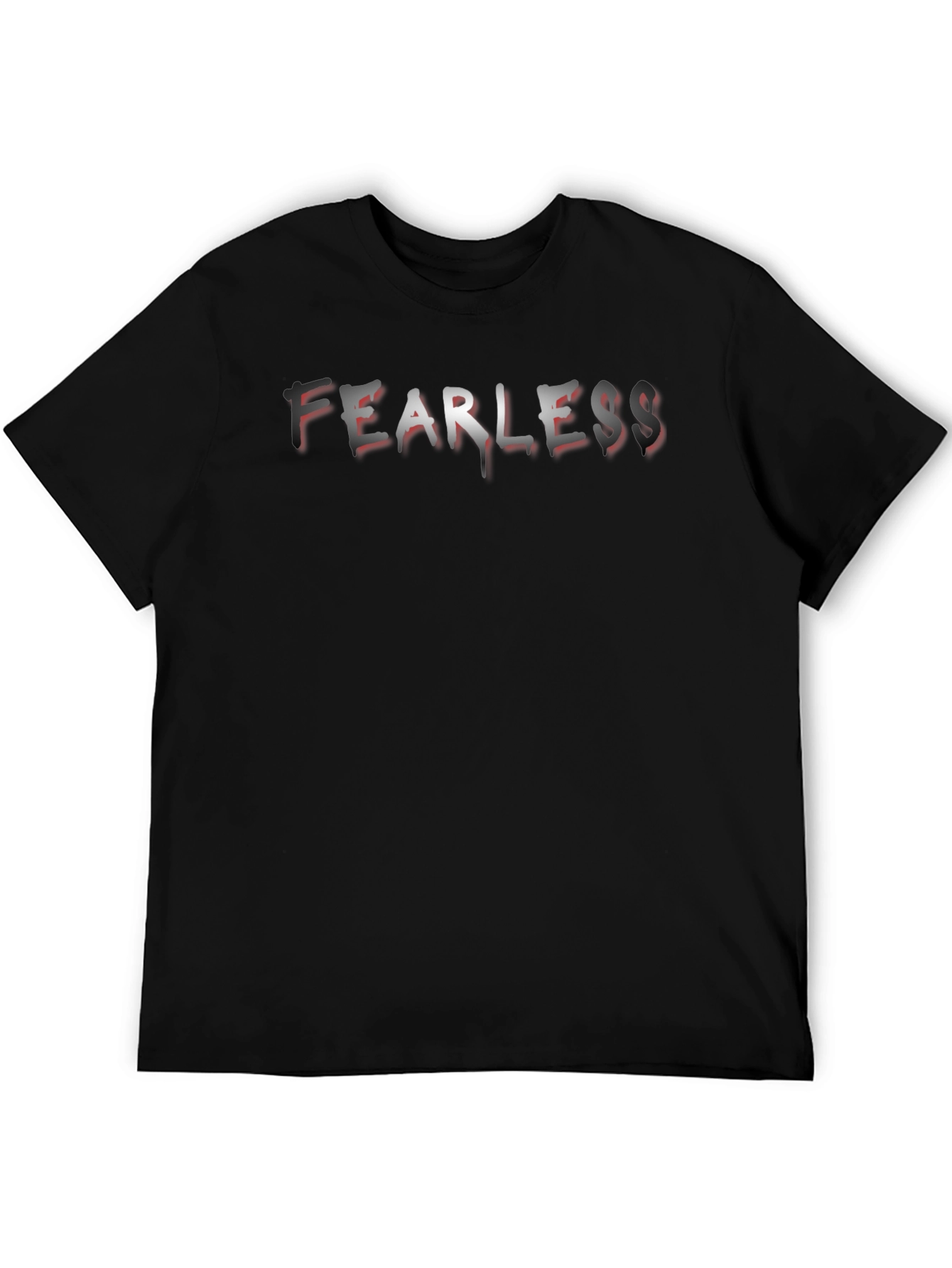 Fearless Graphic T-Shirt - Mens Black Tee