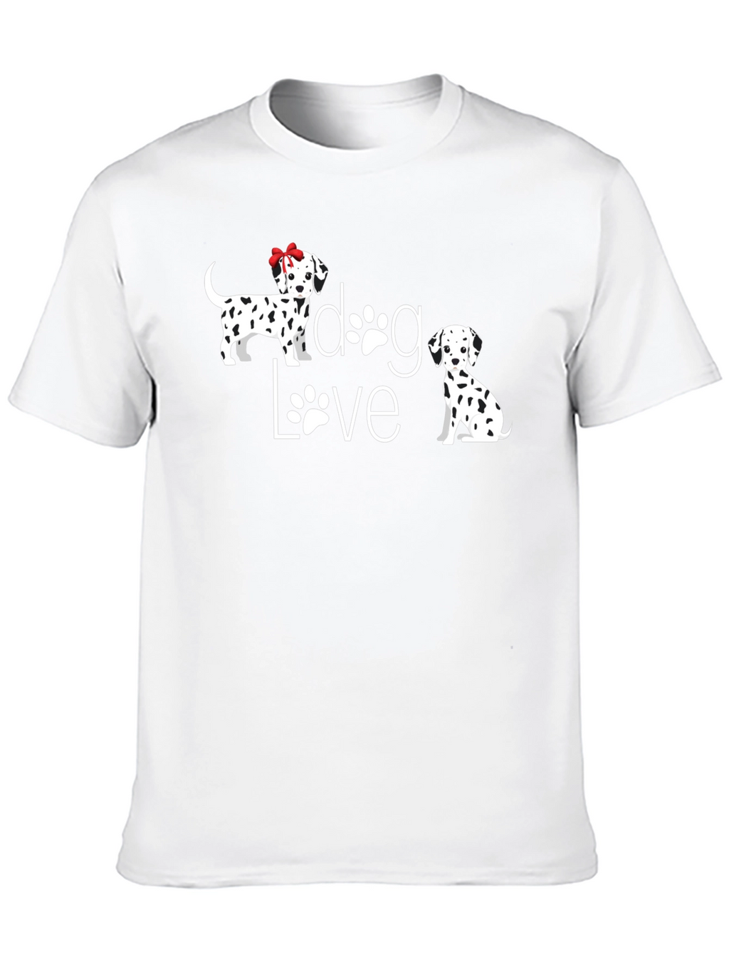 Dog Love Black T-Shirt