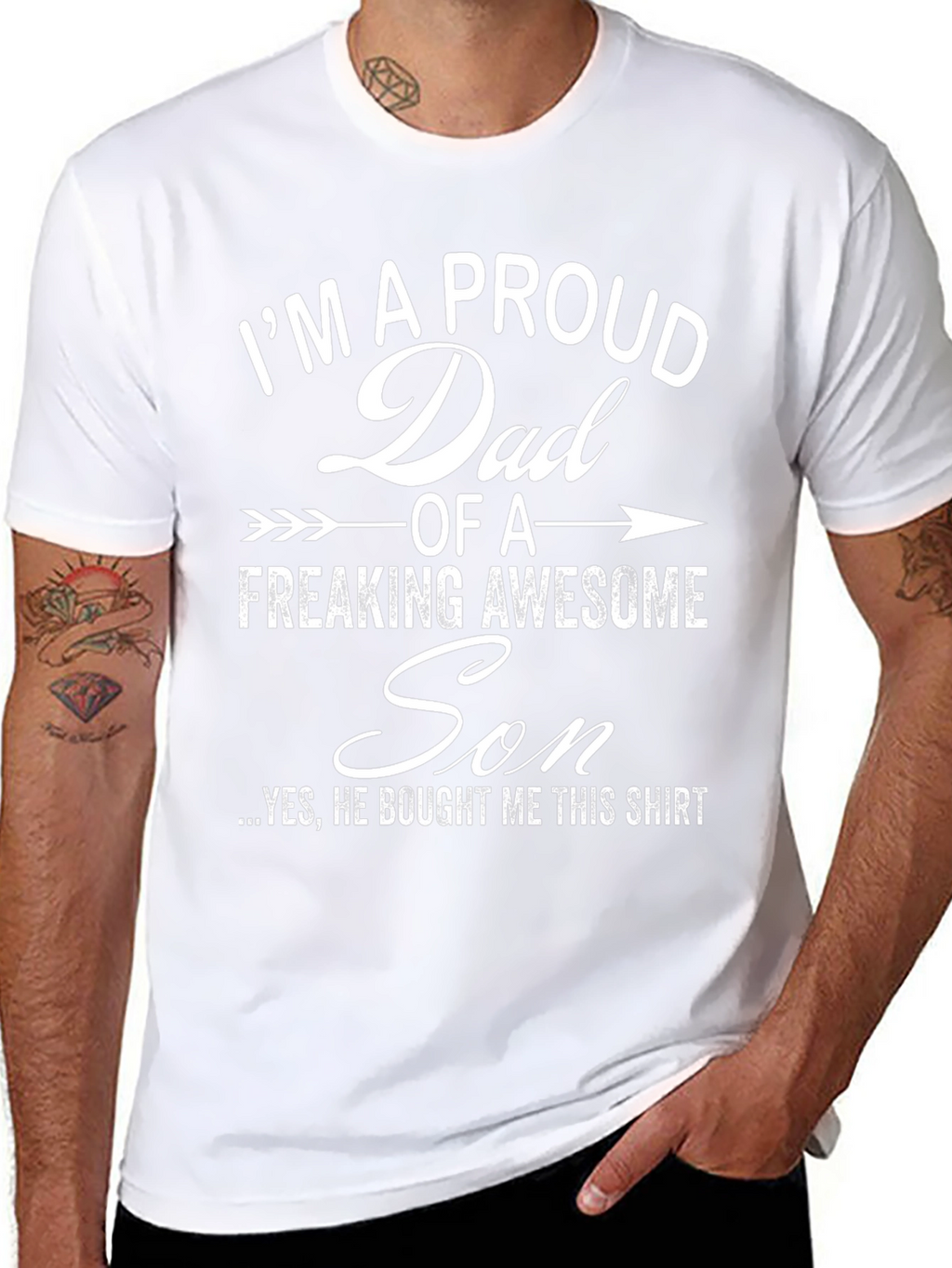 Proud Dad of an Awesome Son T-Shirt