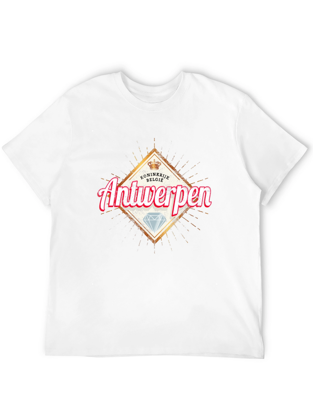 Antwerpen Graphic T-Shirt - Diamond Design
