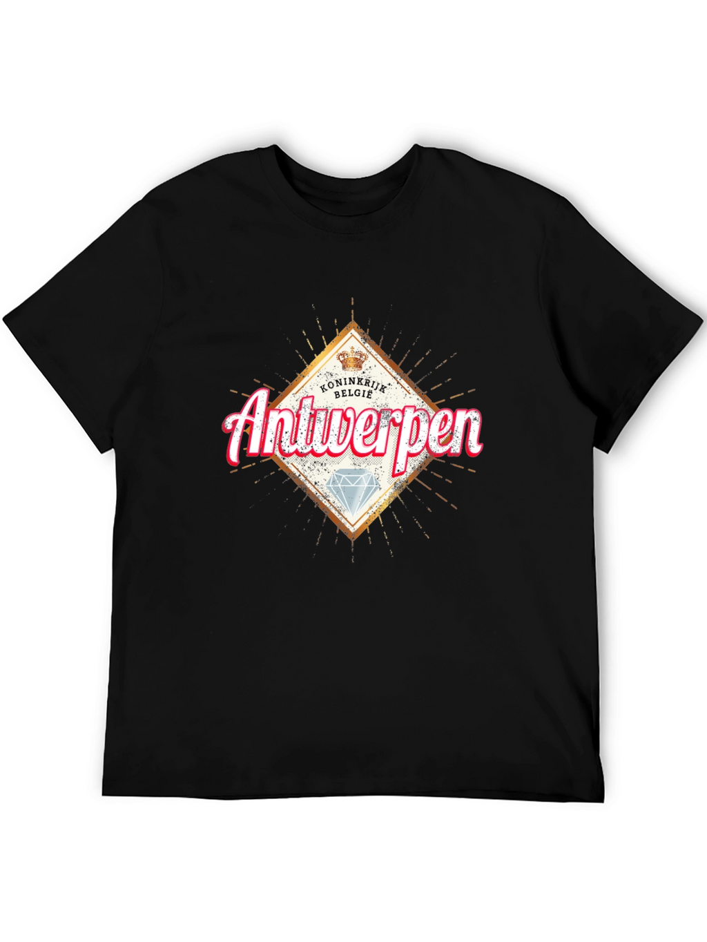 Antwerpen Graphic T-Shirt - Diamond Design