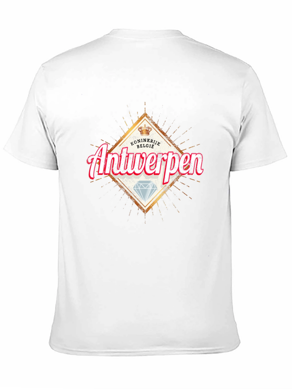 Antwerpen Graphic T-Shirt - Diamond Design
