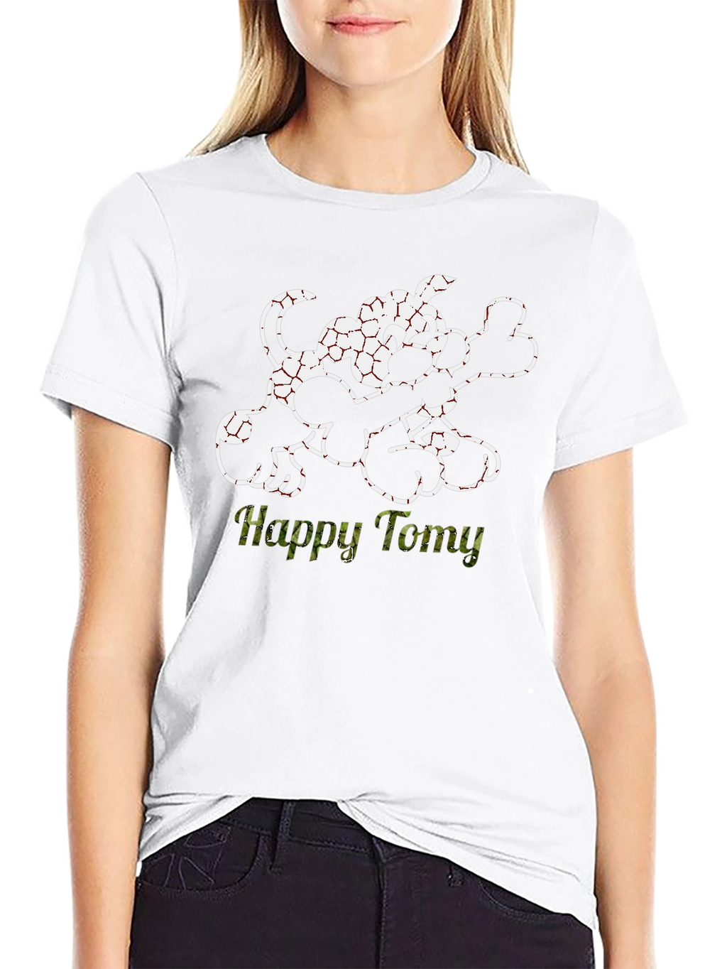 Happy Tomy T-Shirt - Dog & Bone Graphic Tee