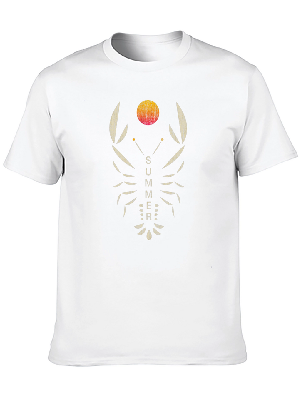 Summer Lobster Graphic Tee - Black