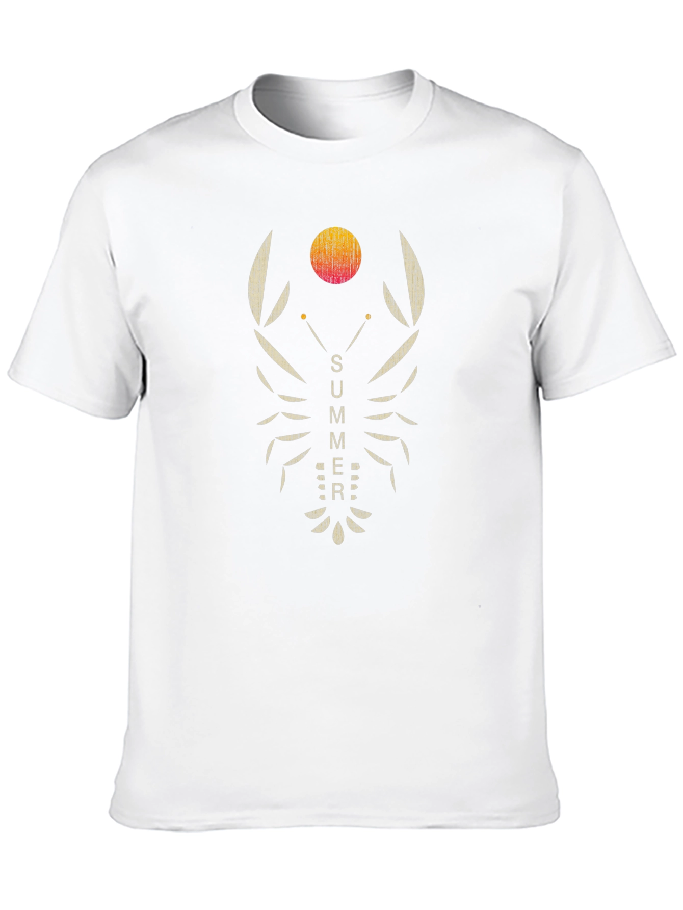 Summer Lobster Graphic Tee - Black