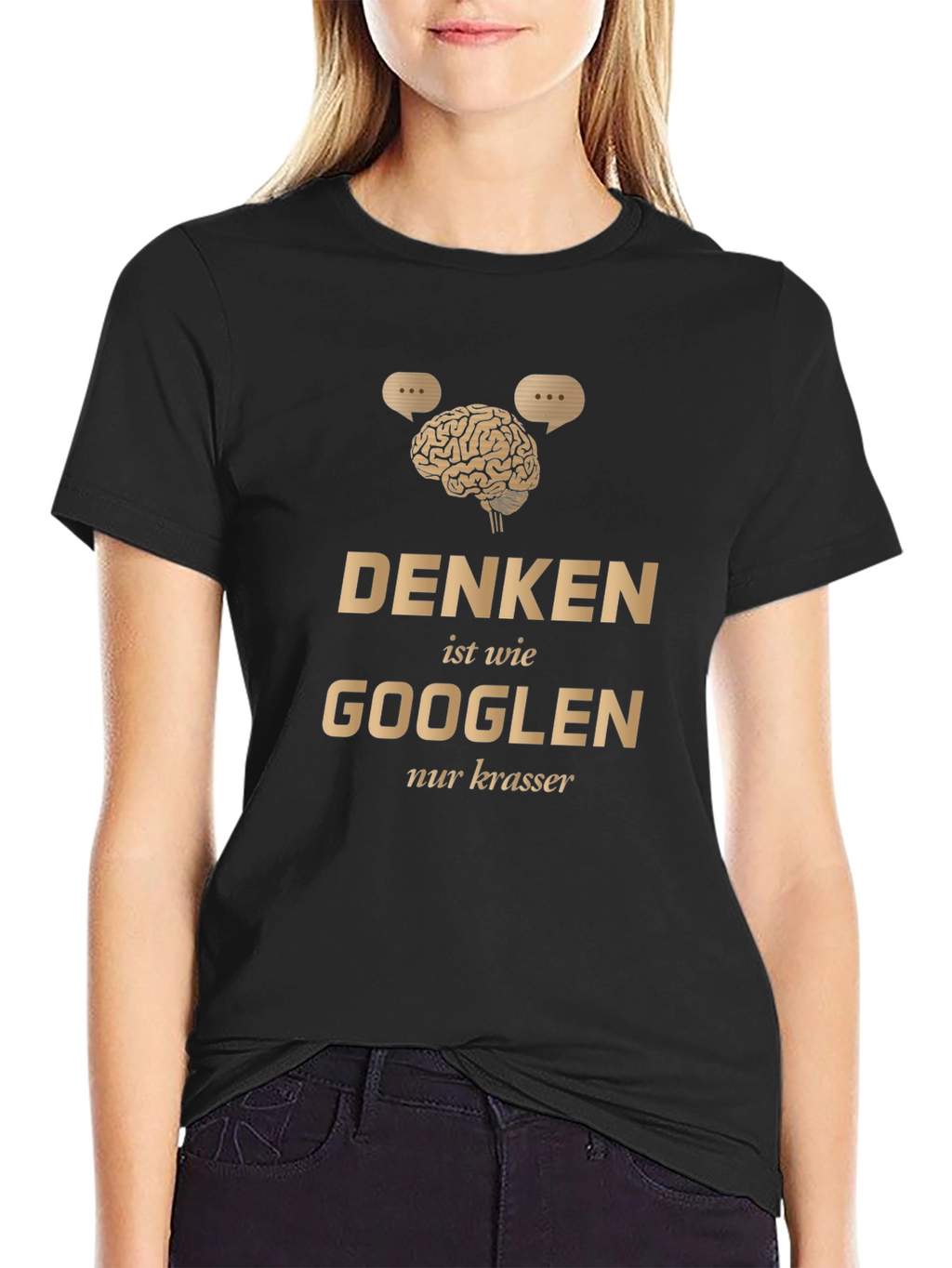 Thinking is Like Googling T-Shirt