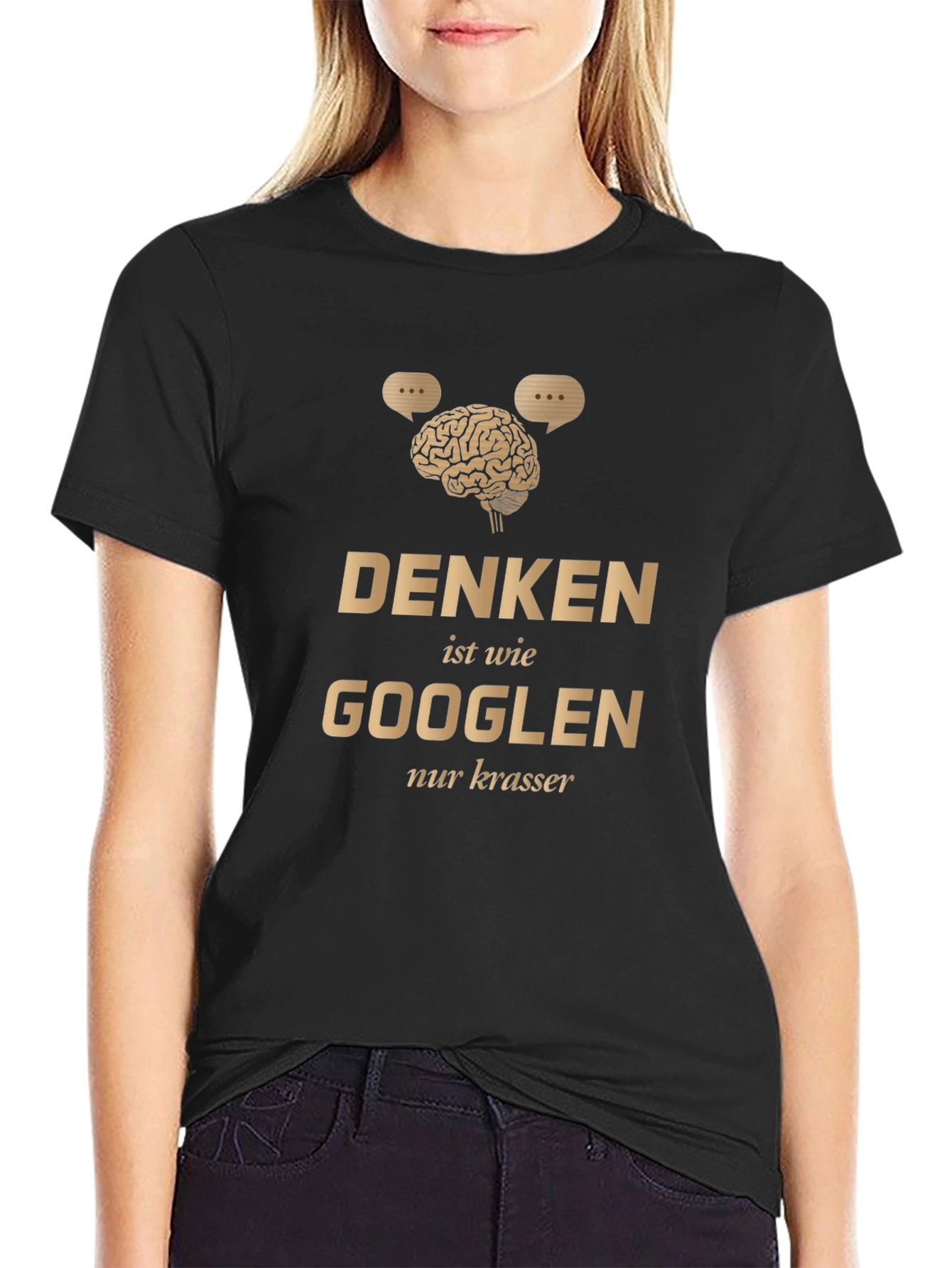 Thinking is Like Googling T-Shirt