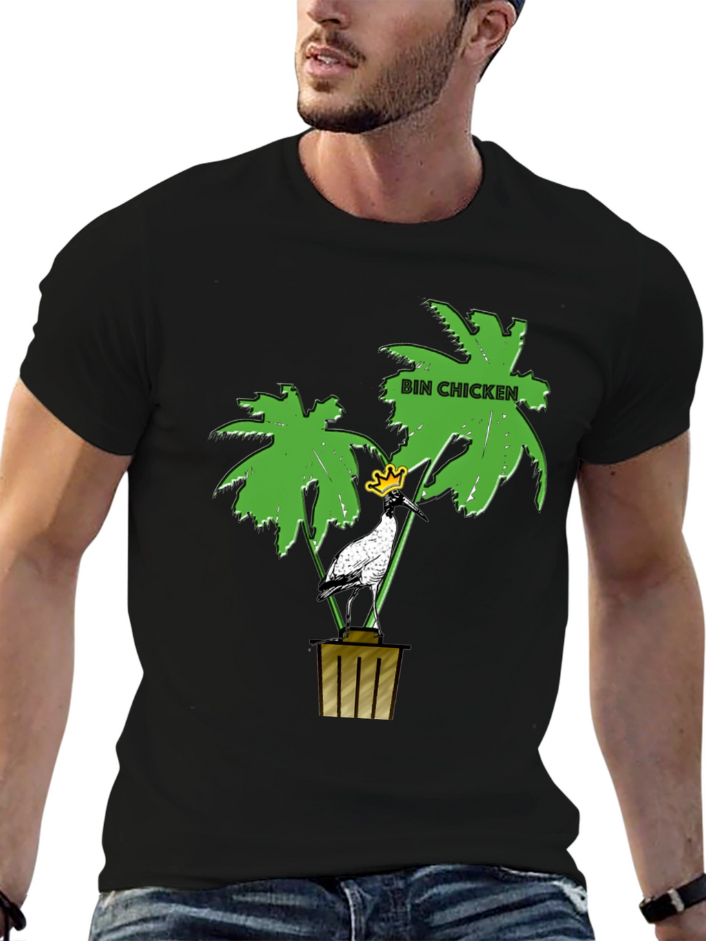 Bin Chicken Tee - King of the Trash
