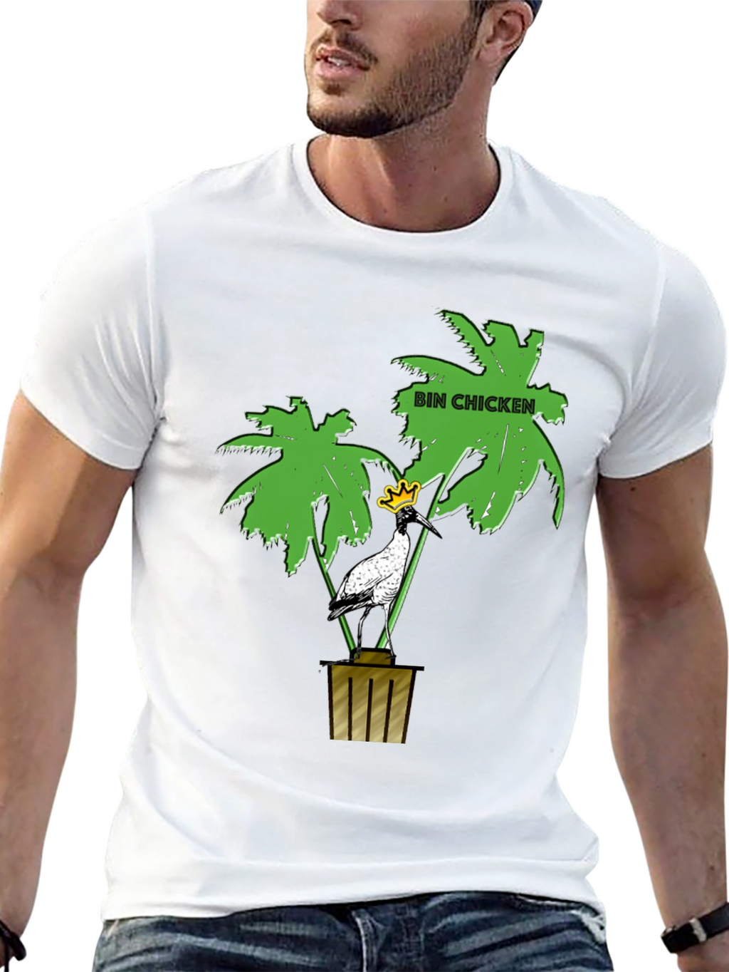 Bin Chicken Tee - King of the Trash