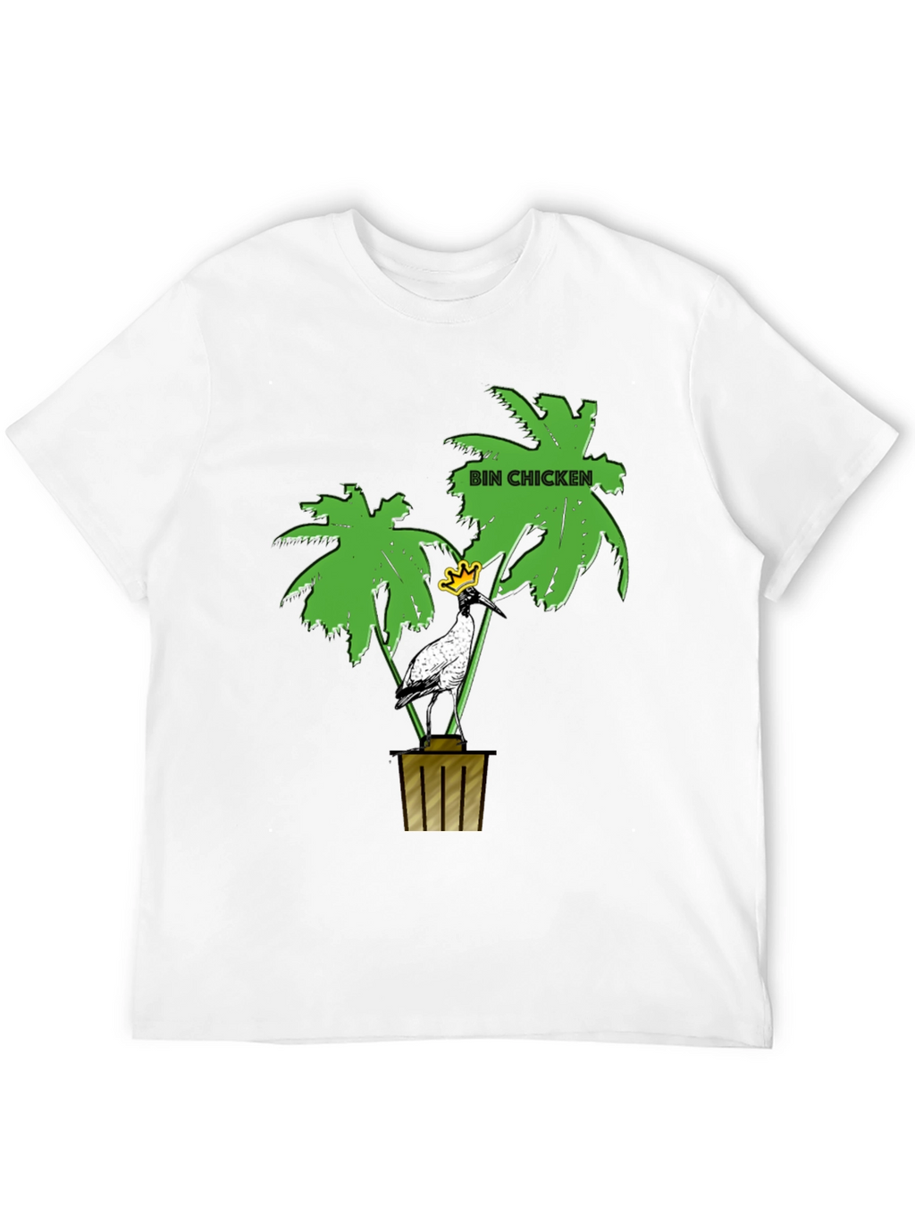 Bin Chicken Tee - King of the Trash