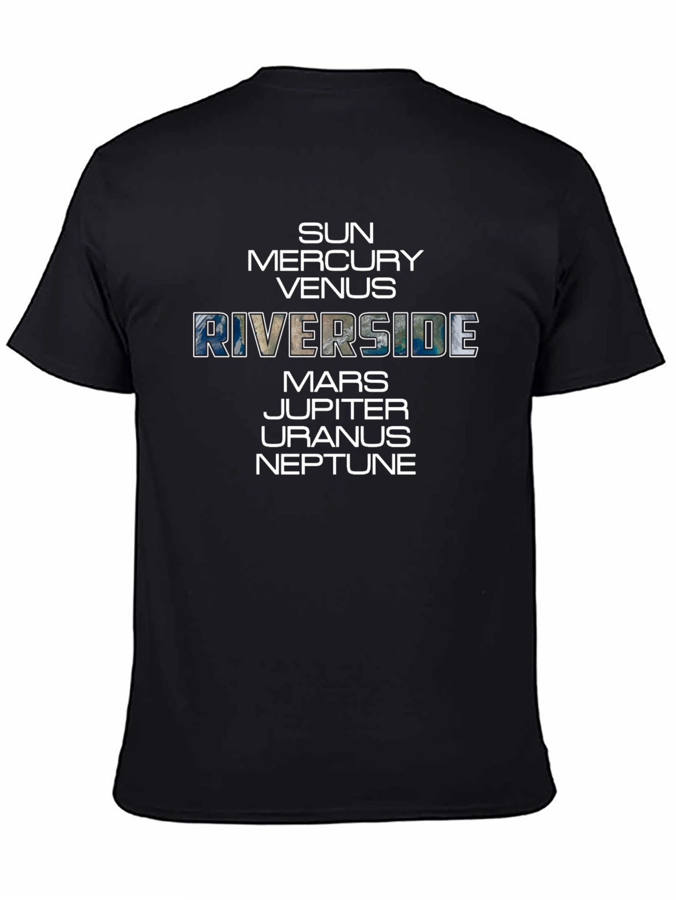 Riverside Planets Graphic T-Shirt