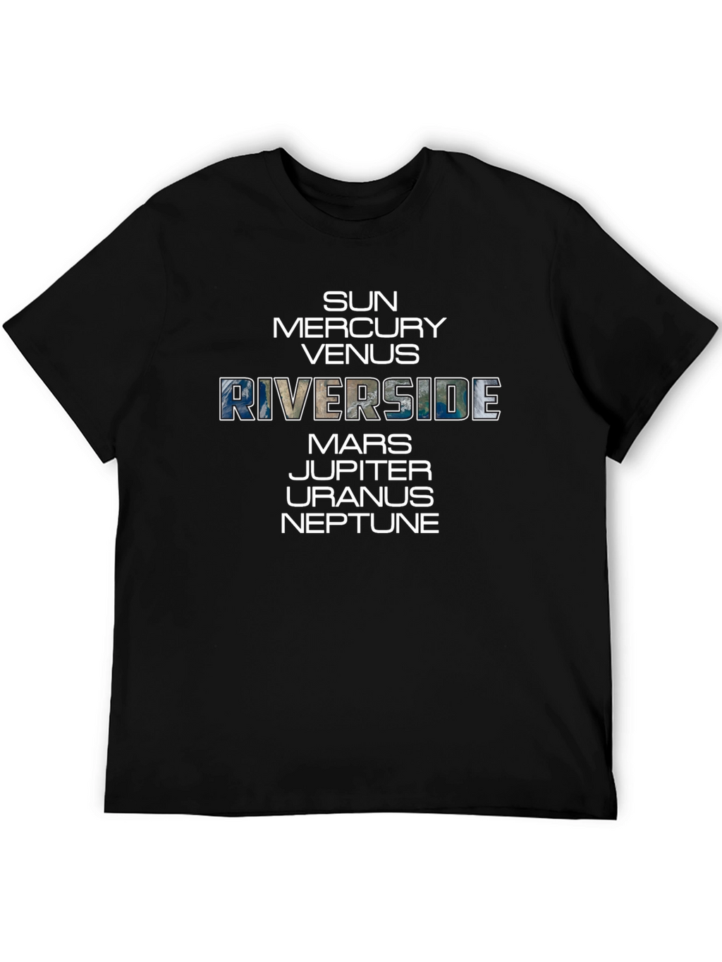 Riverside Planets Graphic T-Shirt