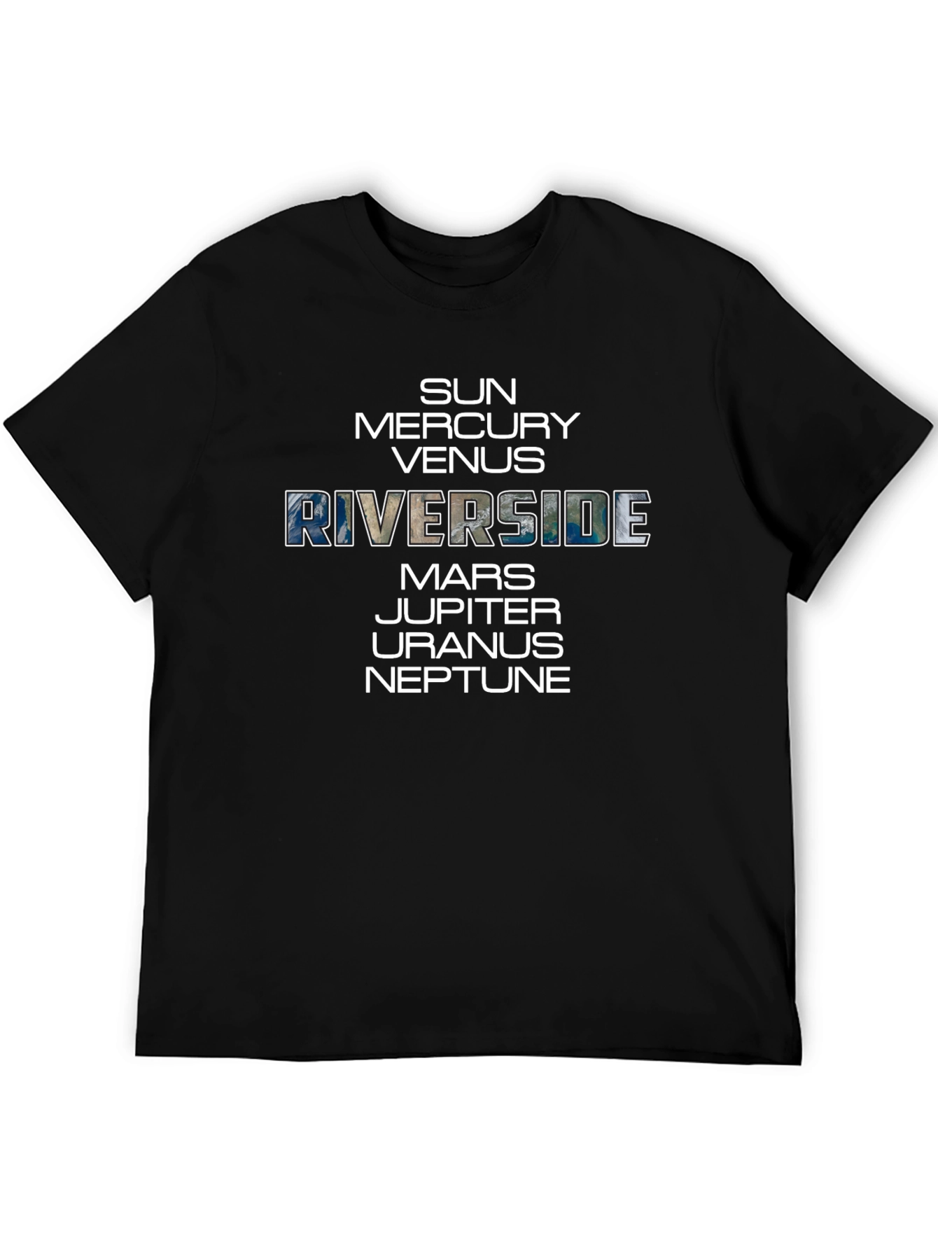 Riverside Planets Graphic T-Shirt