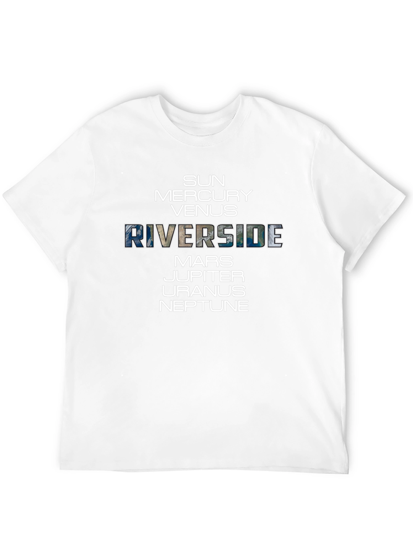 Riverside Planets Graphic T-Shirt