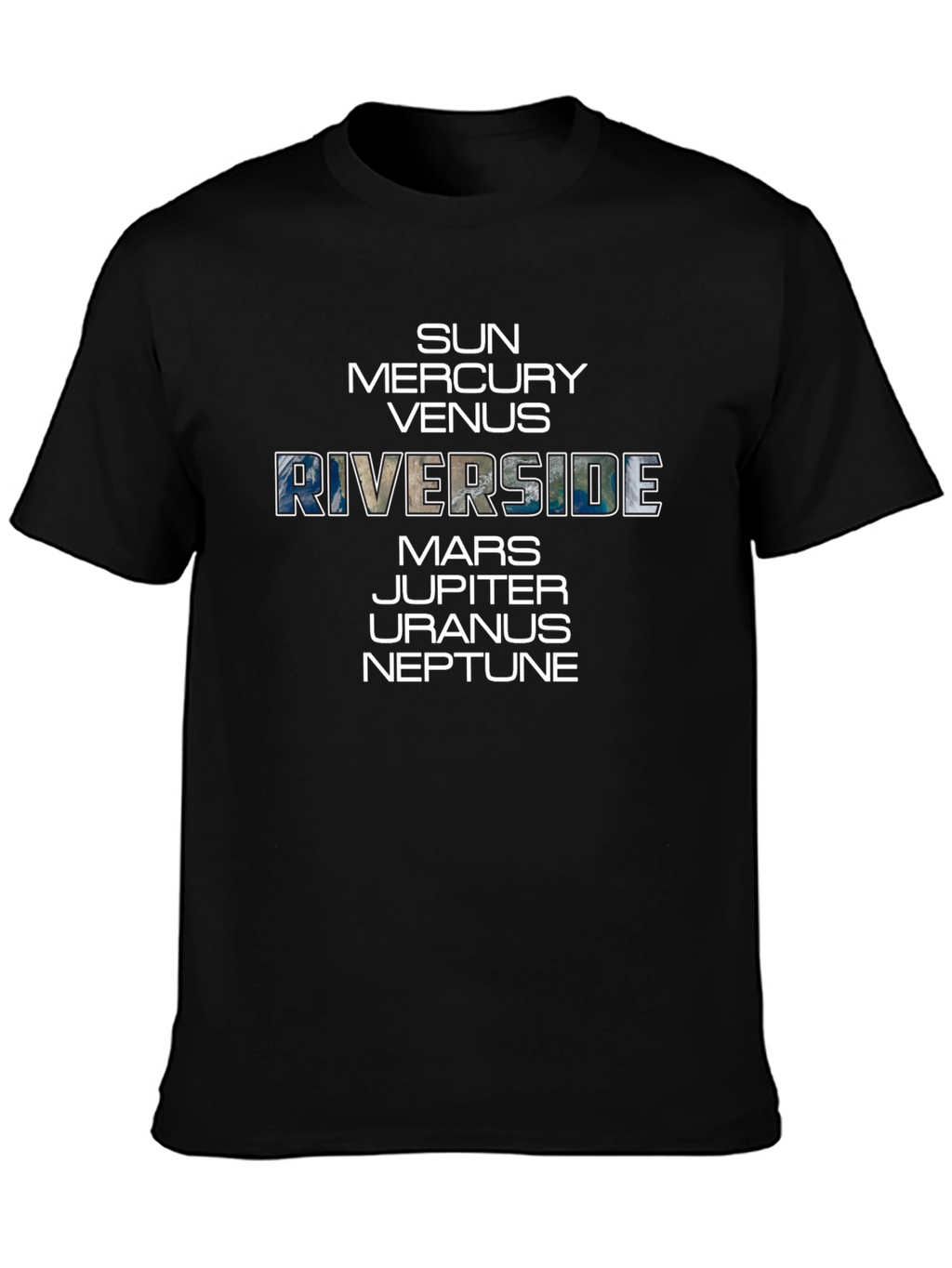 Riverside Planets Graphic T-Shirt