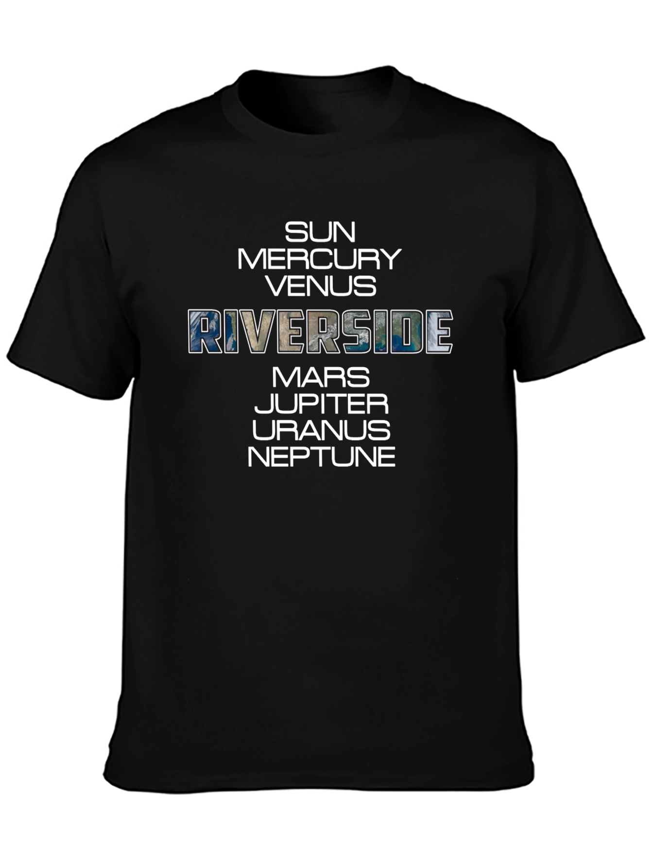 Riverside Planets Graphic T-Shirt