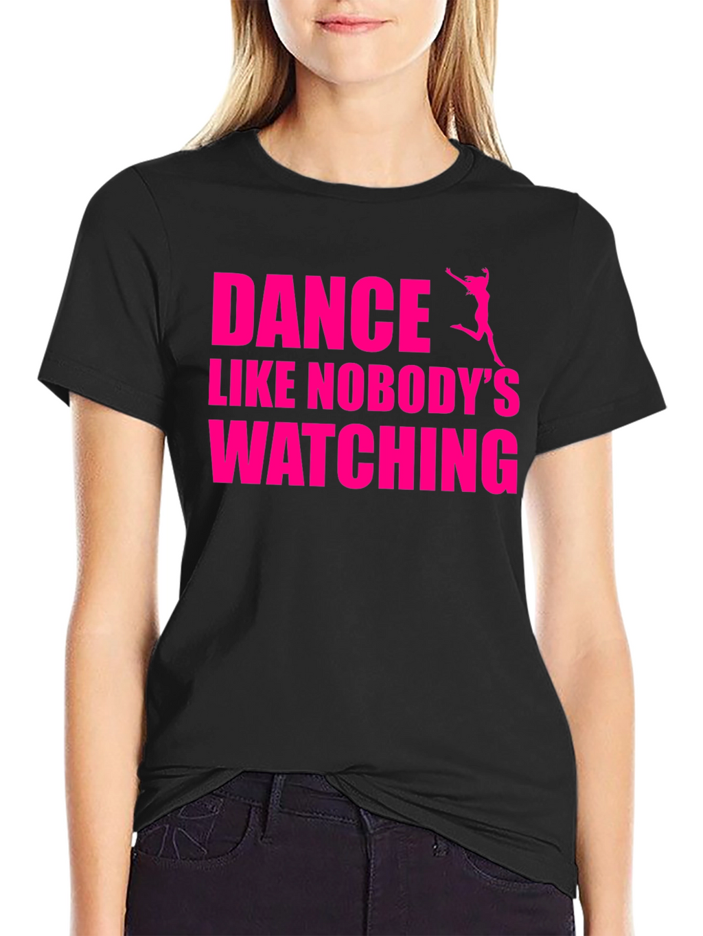 Dance Like Nobodys Watching Graphic Tee