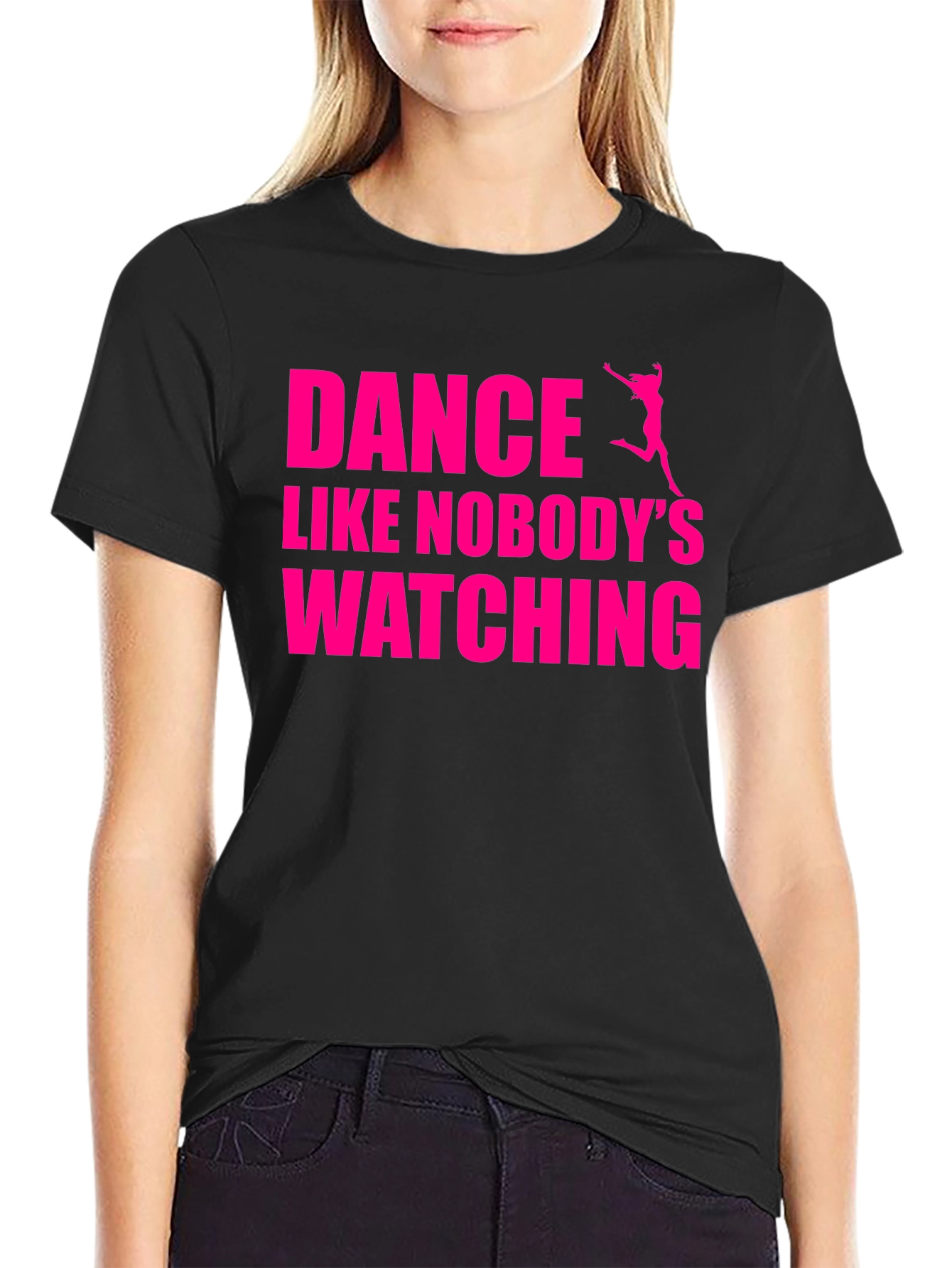 Dance Like Nobodys Watching Graphic Tee