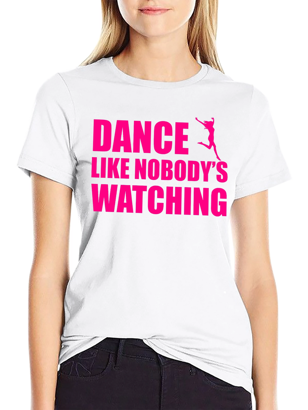 Dance Like Nobodys Watching Graphic Tee