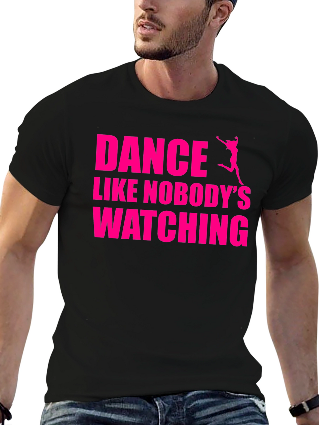 Dance Like Nobodys Watching Graphic Tee