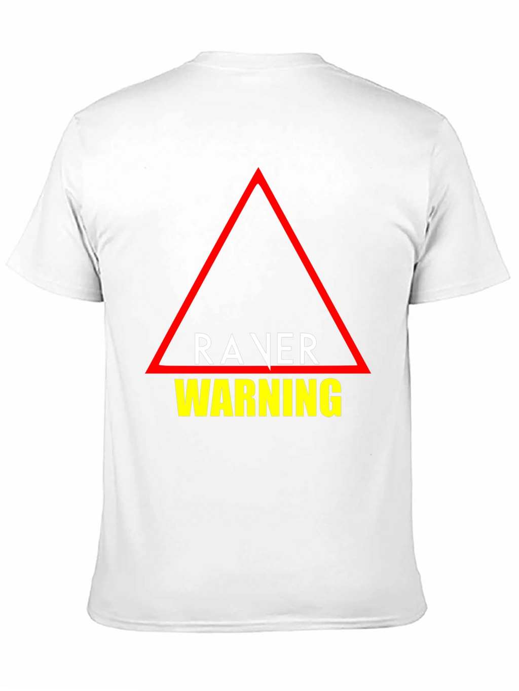 Raver Warning T-Shirt - Unique EDM Party Tee