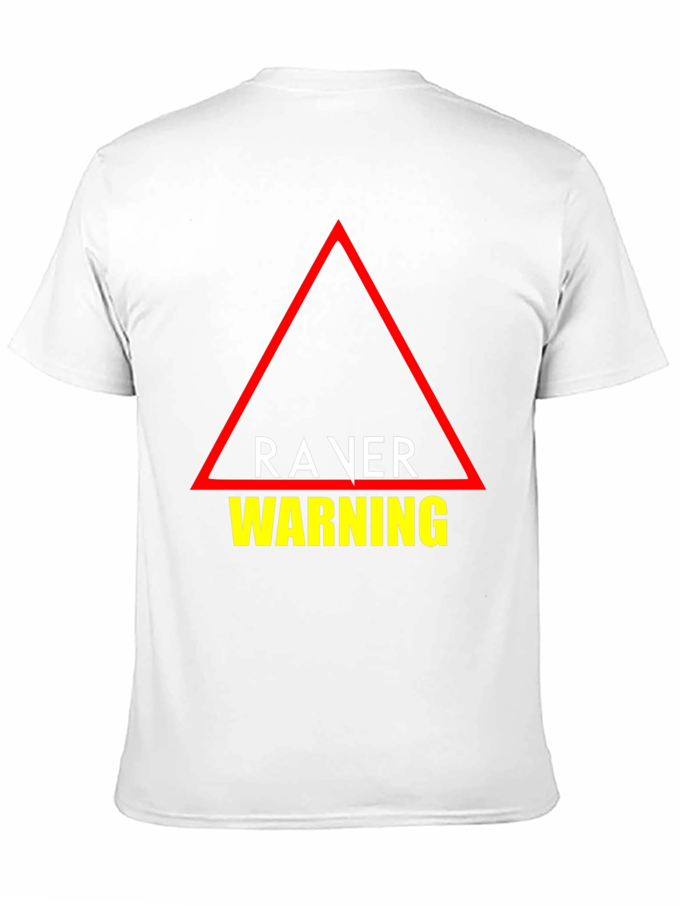 Raver Warning T-Shirt - Unique EDM Party Tee