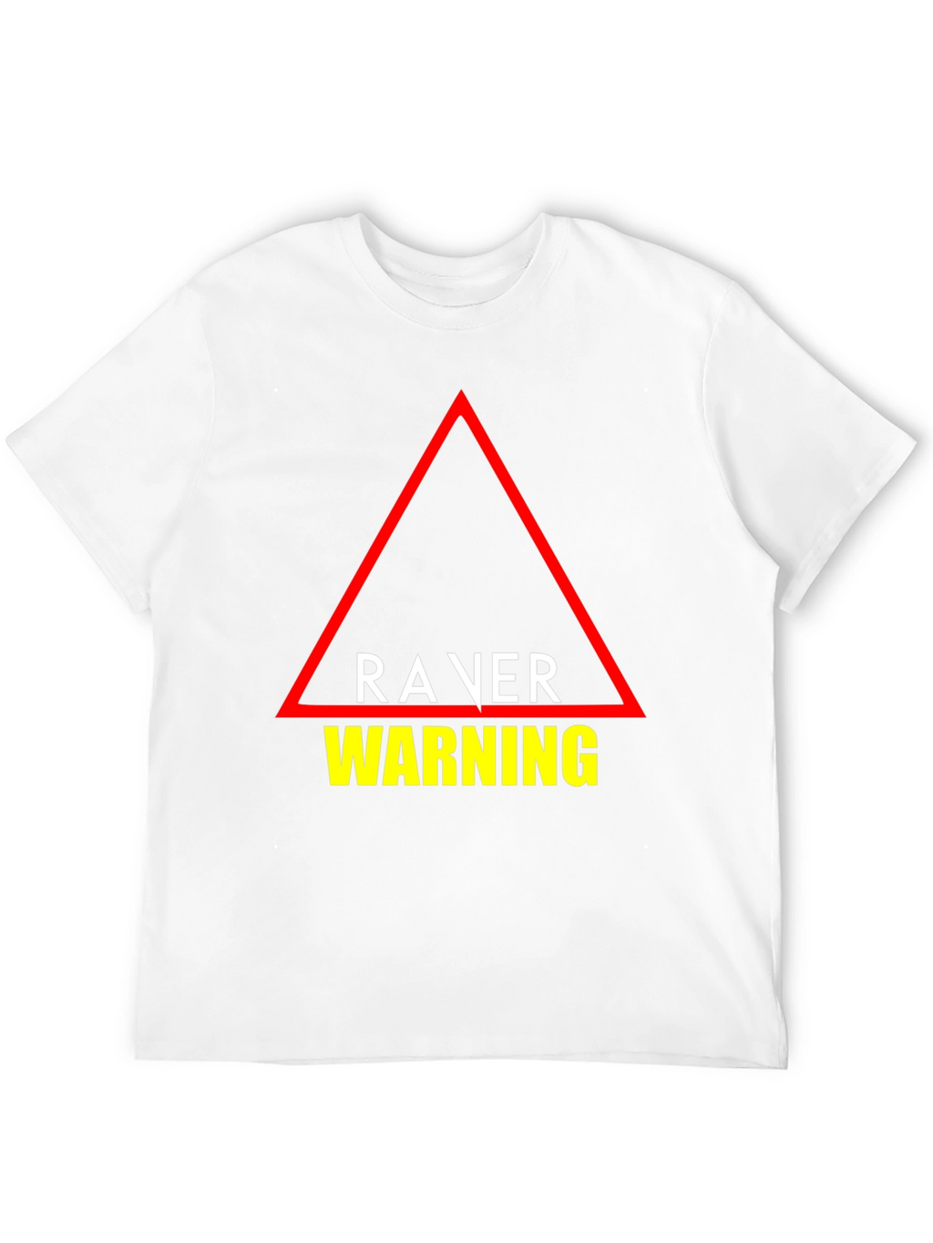 Raver Warning T-Shirt - Unique EDM Party Tee