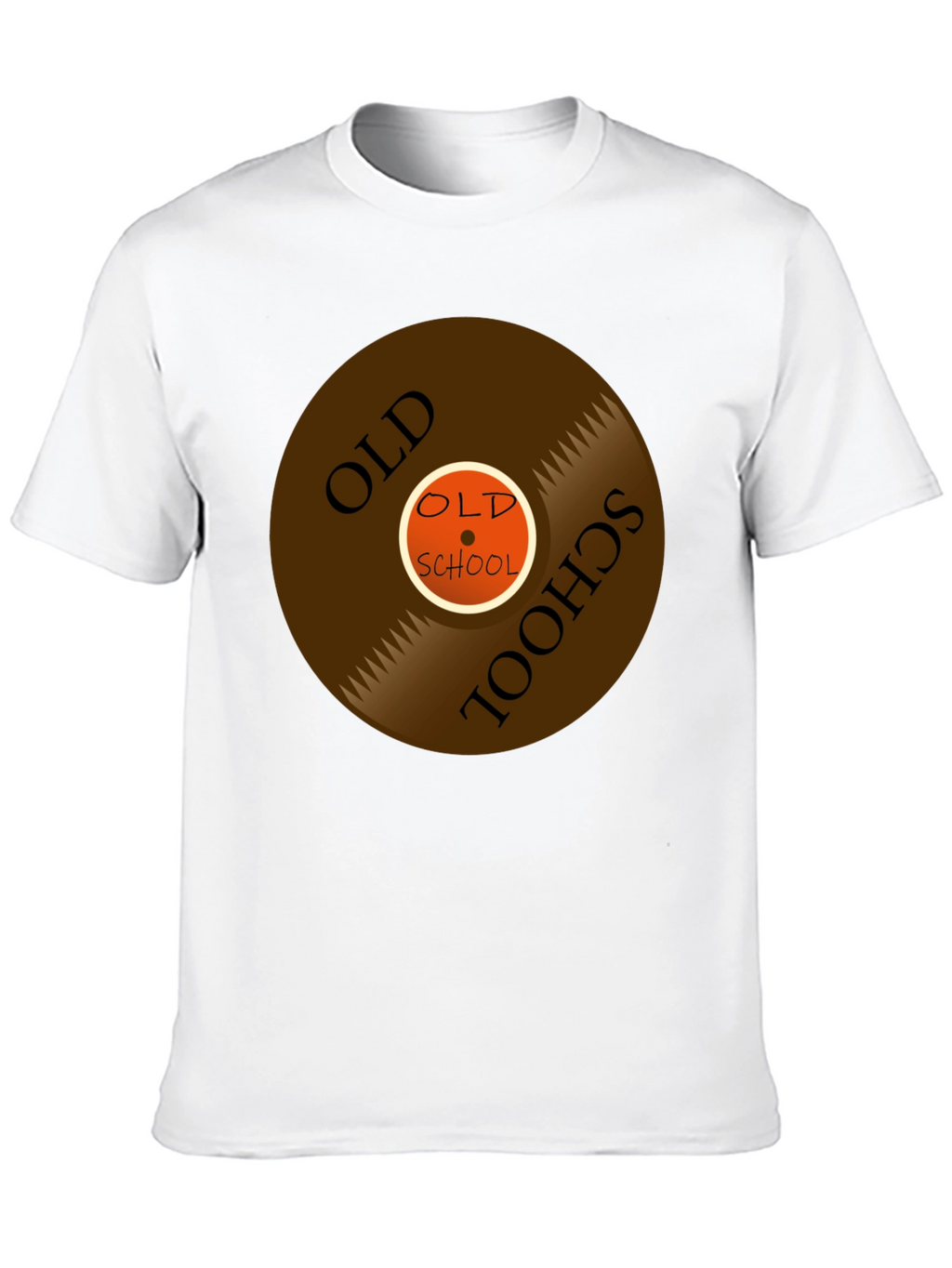Old School Vinyl Record Graphic Tee