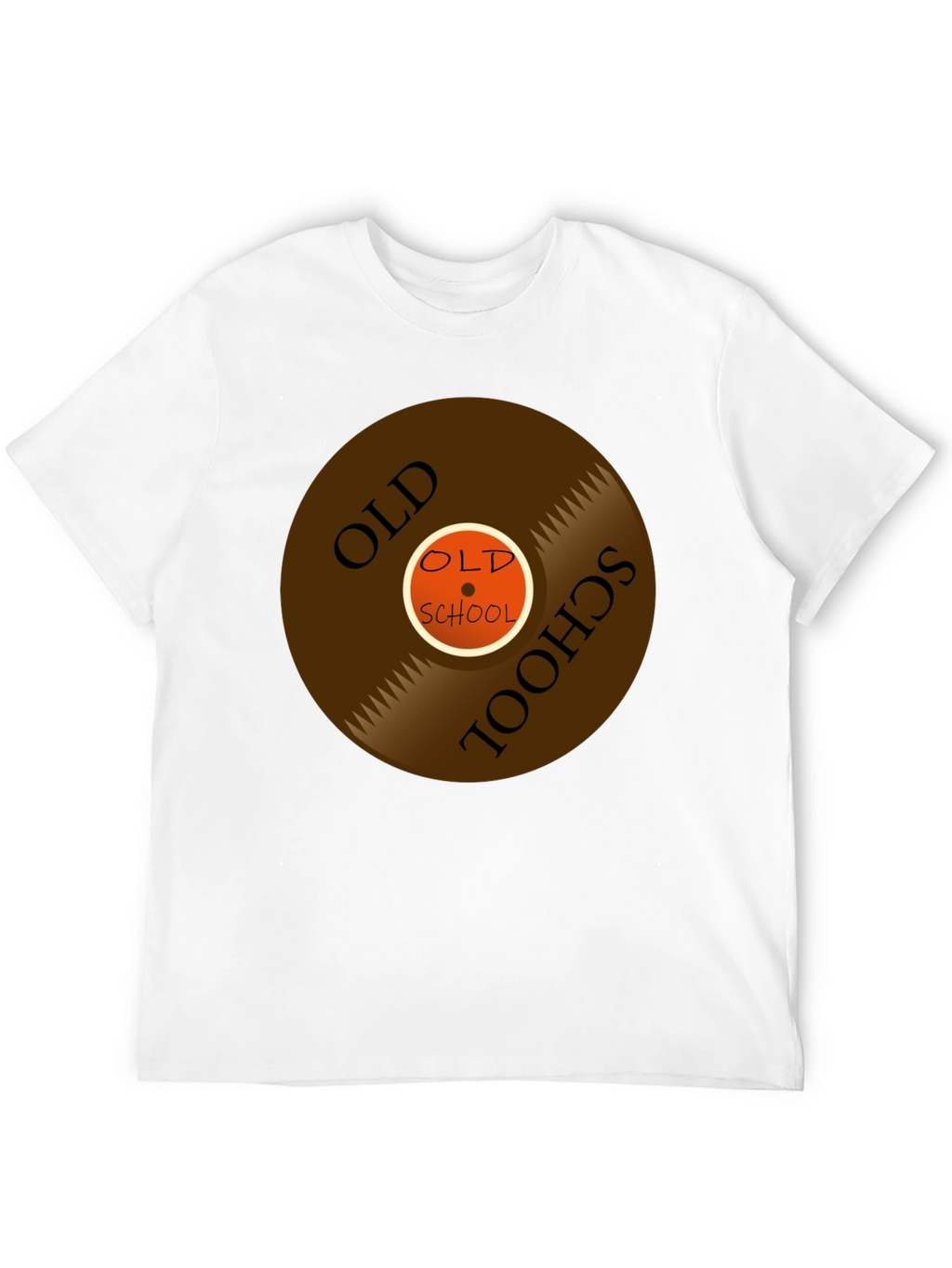 Old School Vinyl Record Graphic Tee