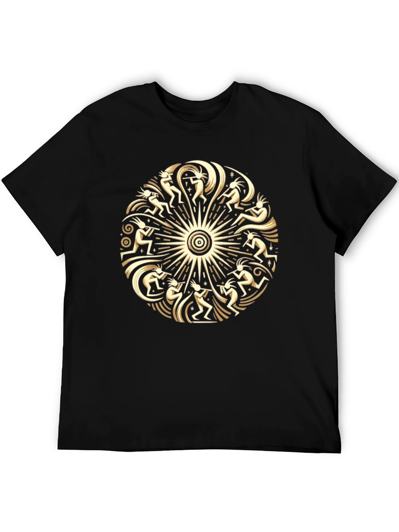Kokopelli Circle Graphic Tee
