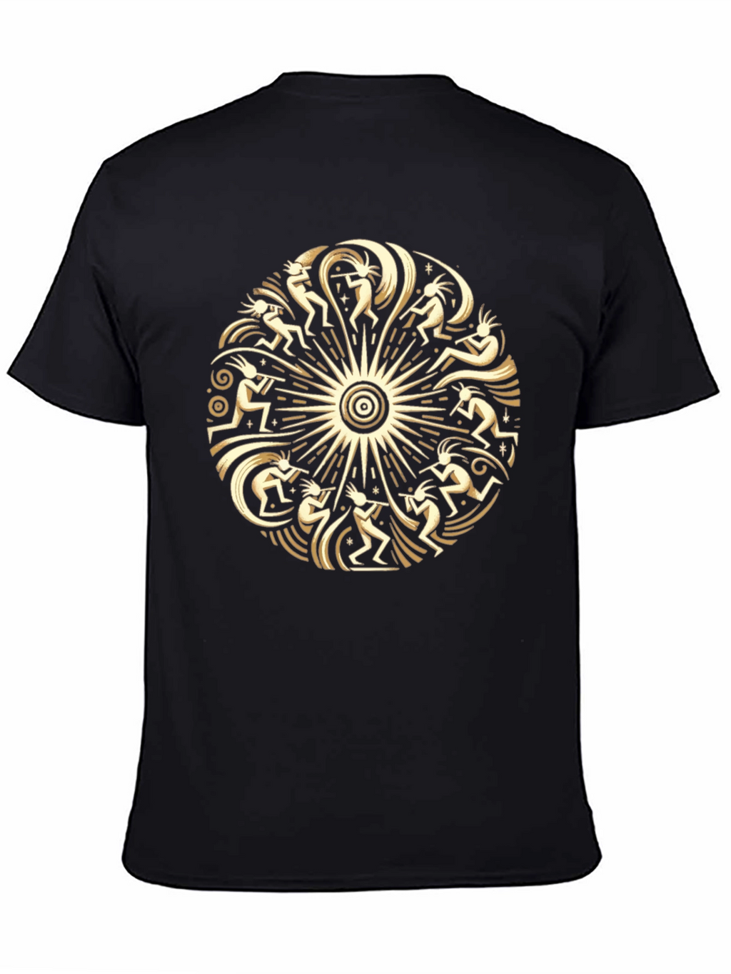 Kokopelli Circle Graphic Tee