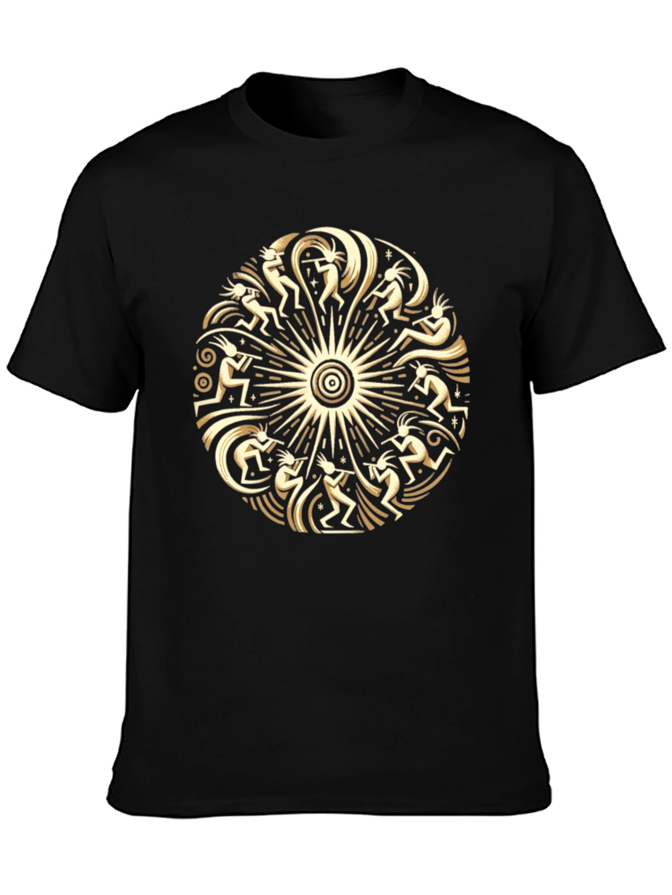 Kokopelli Circle Graphic Tee