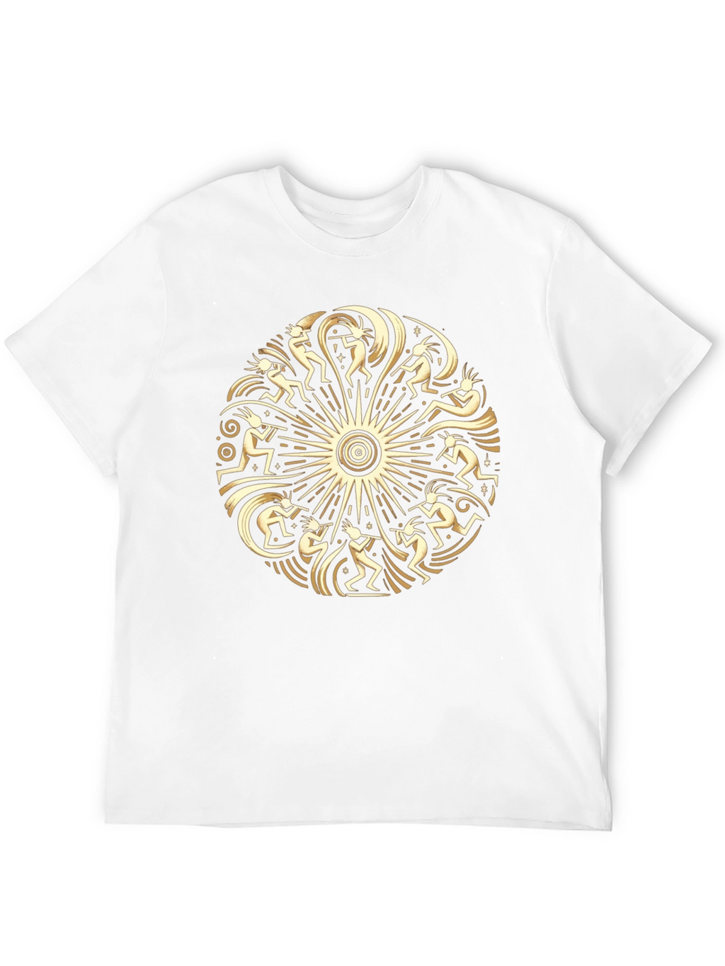 Kokopelli Circle Graphic Tee