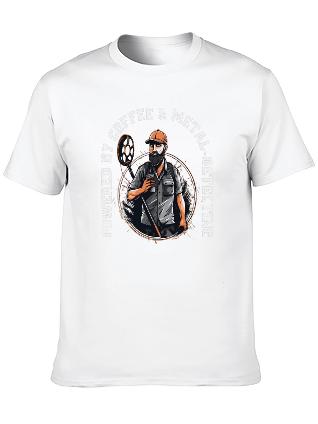 Coffee & Metal Detecting T-Shirt
