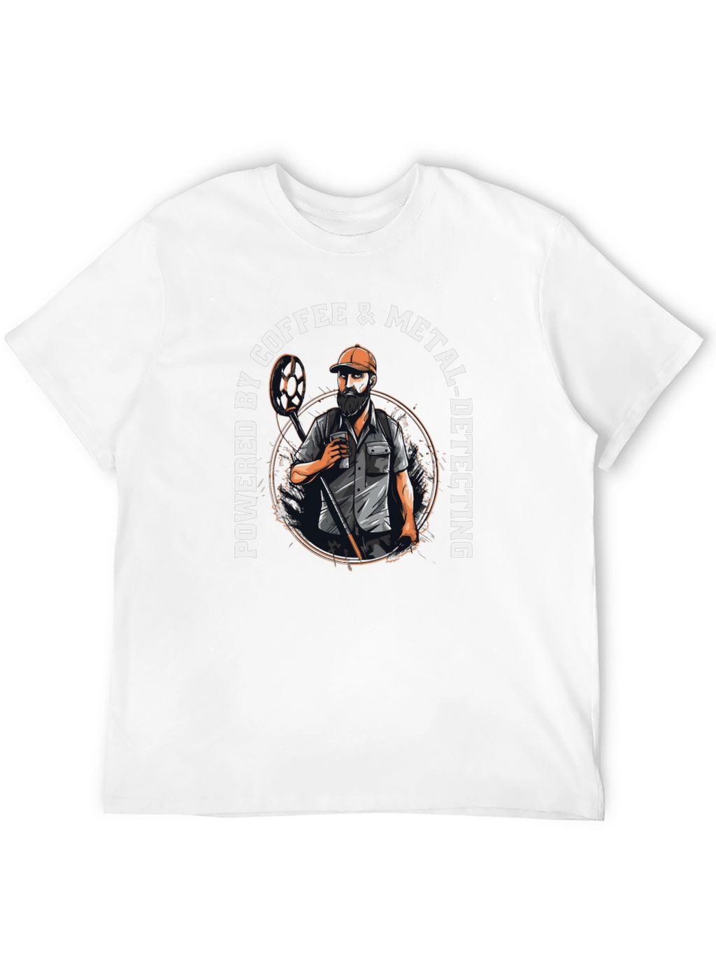 Coffee & Metal Detecting T-Shirt