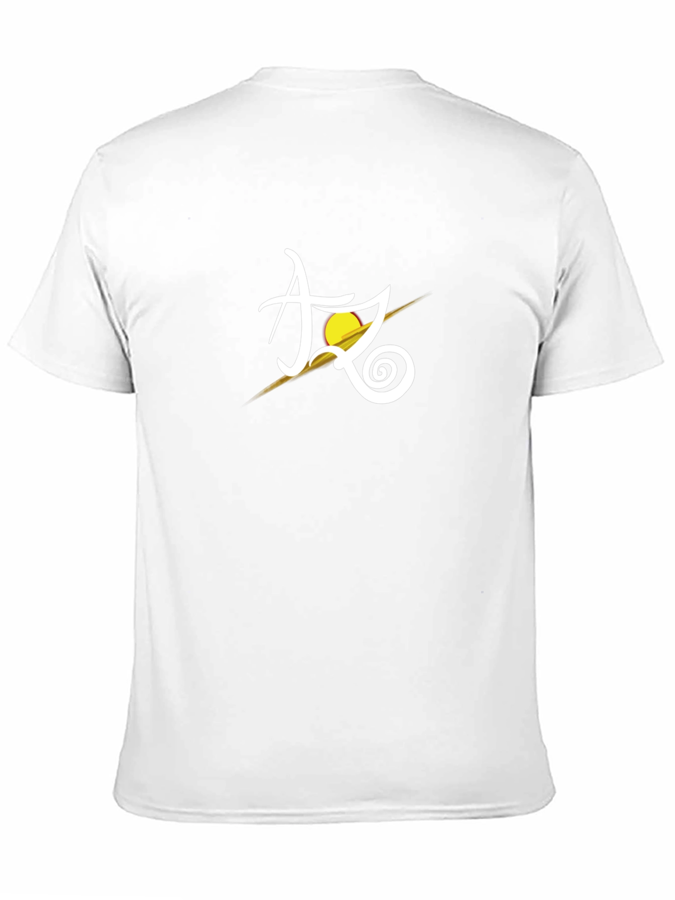 Stylish Black T-Shirt with Abstract Design