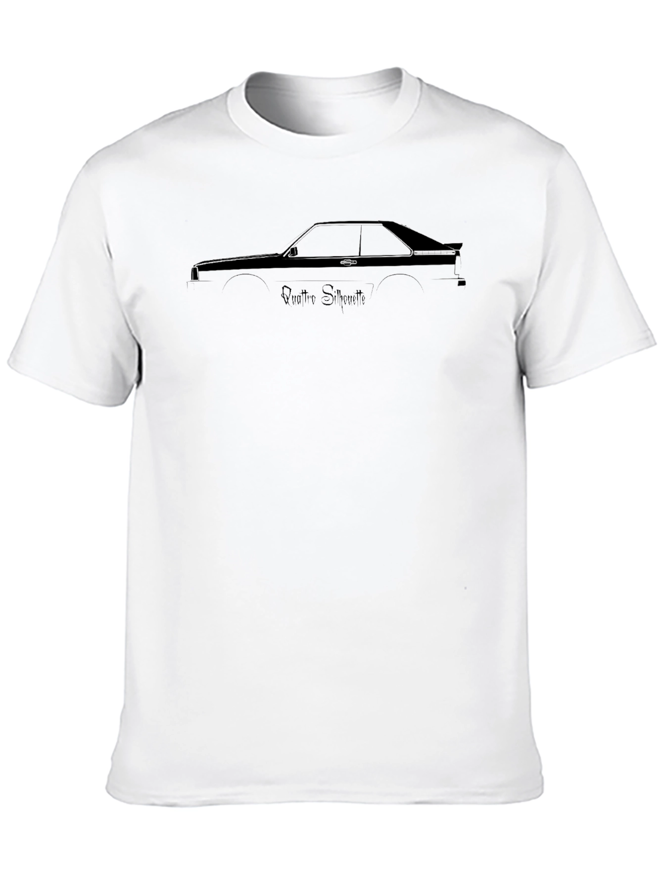 Quattro Silhouette Black T-Shirt